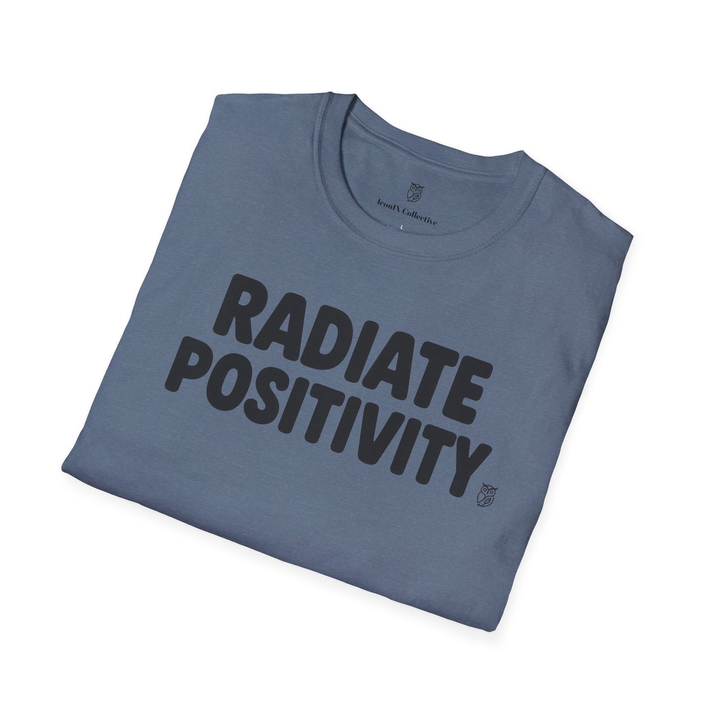 Radiate Positivity Inspirational T-Shirt — Motivational Tee