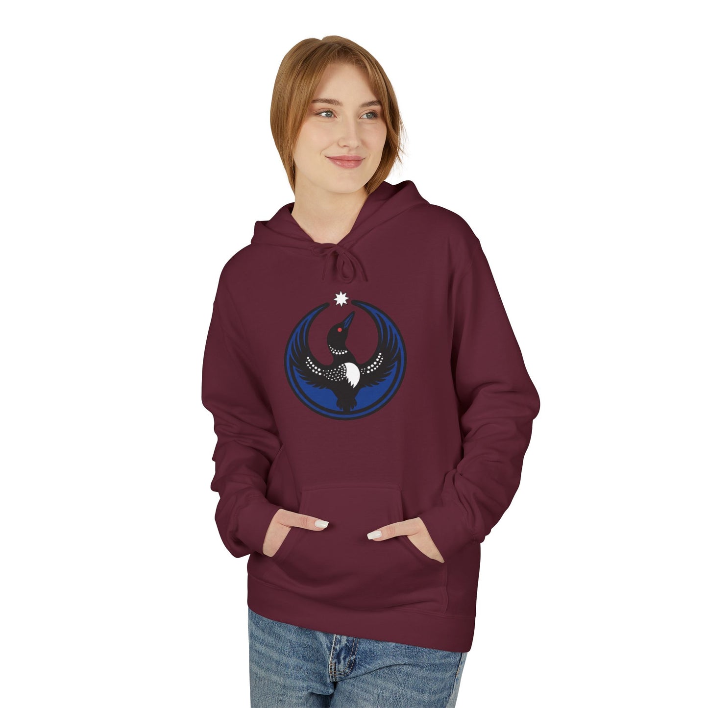 Minnesota Rebel Alliance Loon Midweight Hoodie — Minneapolis