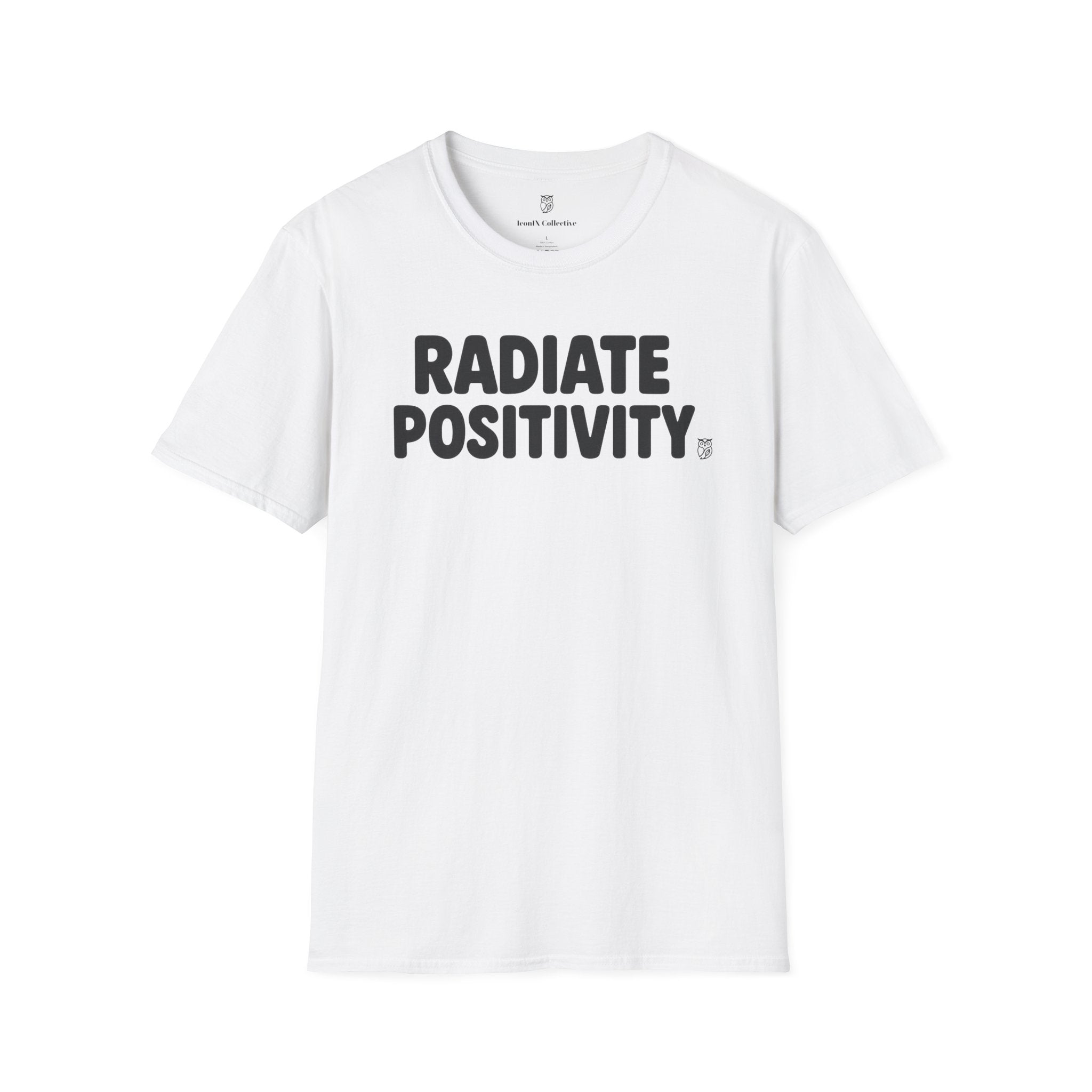Radiate Positivity Inspirational T-Shirt — Motivational Tee