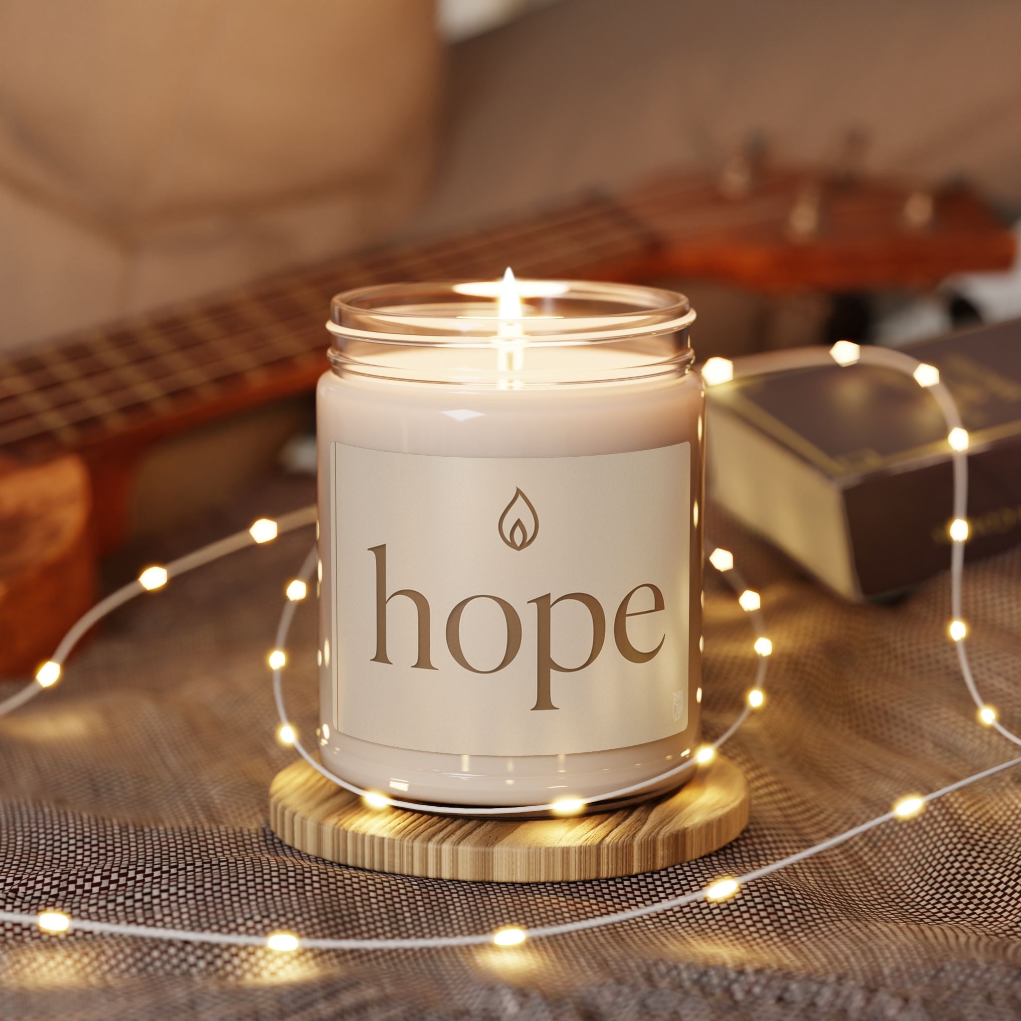 Hope Scented Soy Candle — 9oz Aromatherapy Candle for Calm & Comfort
