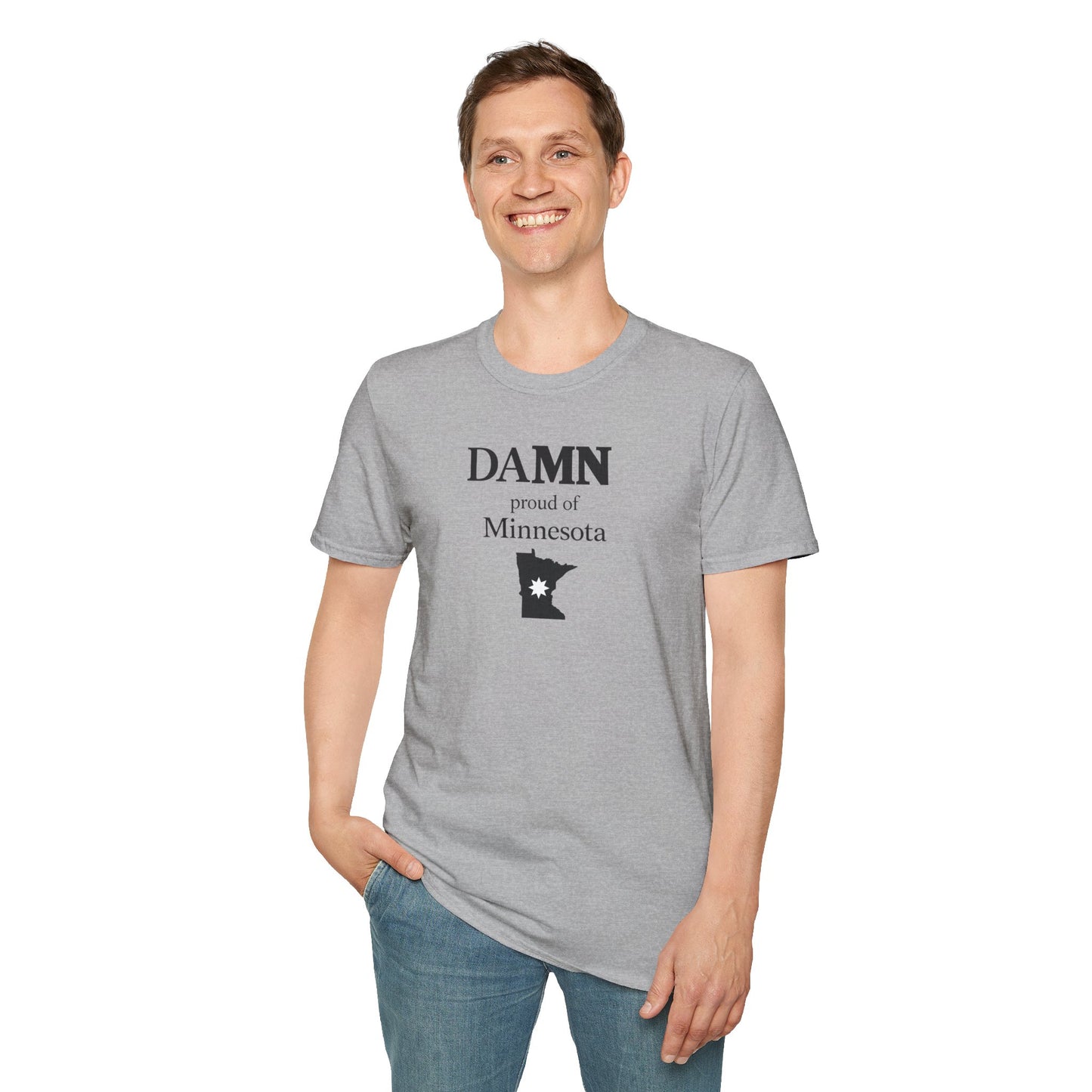 Damn Proud of Minneapolis T-Shirt — City Pride Tee