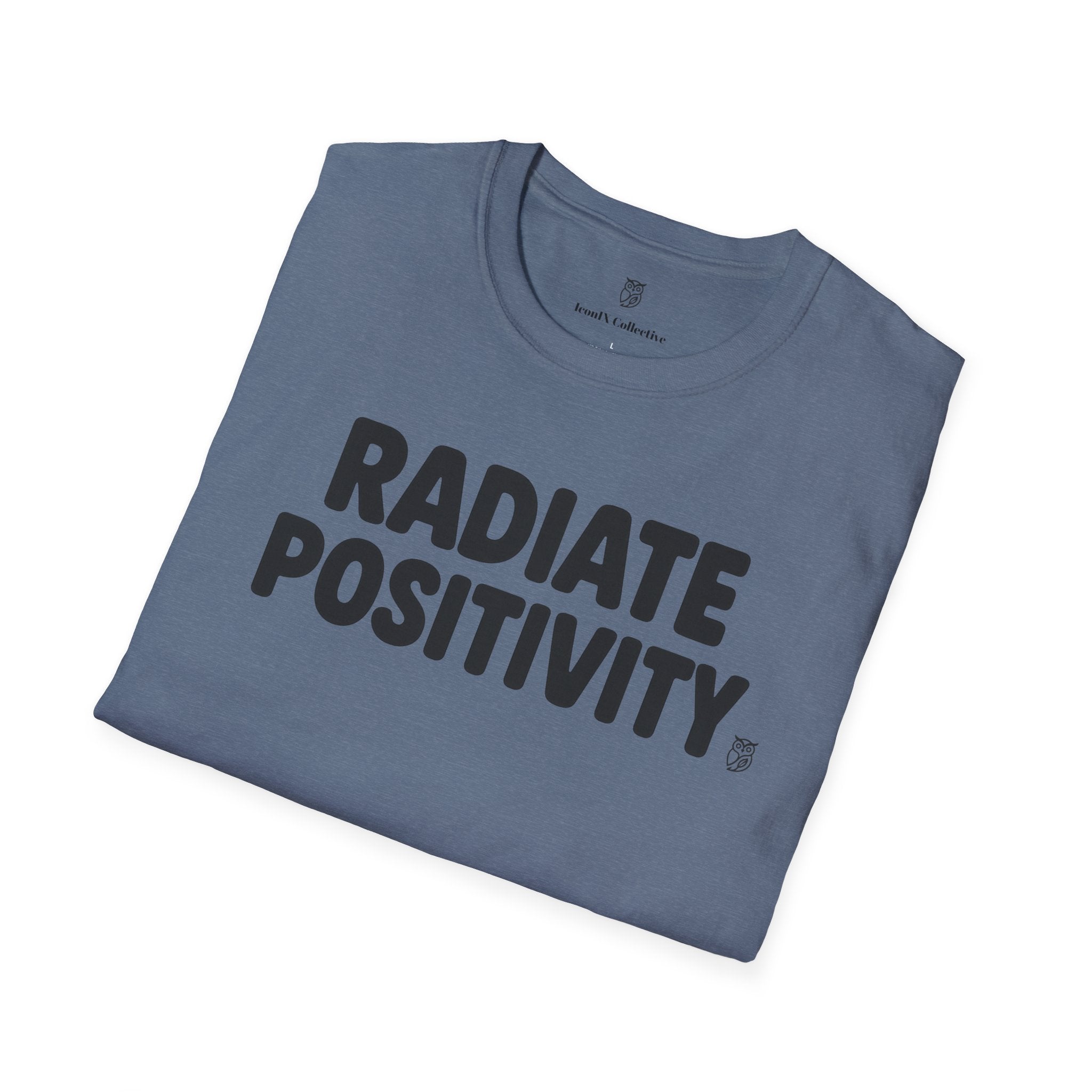 Radiate Positivity Inspirational T-Shirt — Motivational Tee