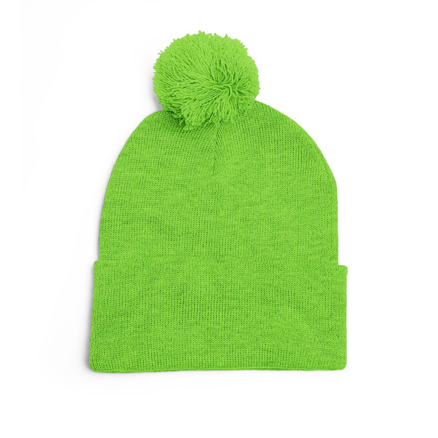 Radiate Positivity Embroidered Pom-Pom Beanie