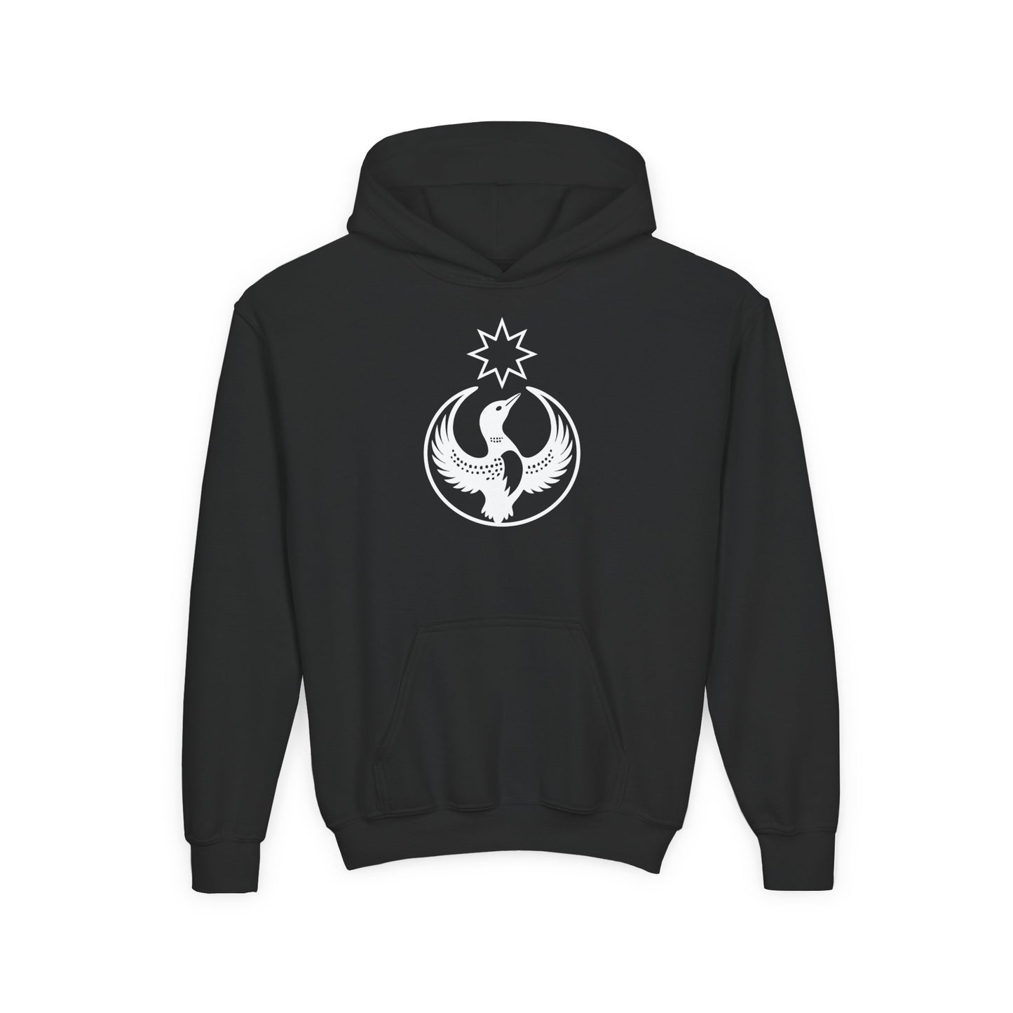 Minnesota Rebel Alliance Youth Hoodie | Winter Monochrome Edition