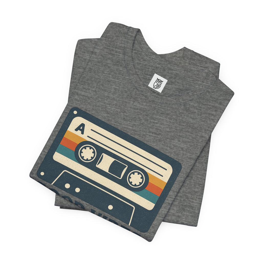 Good Vibes Mixtape Retro Cassette T-Shirt