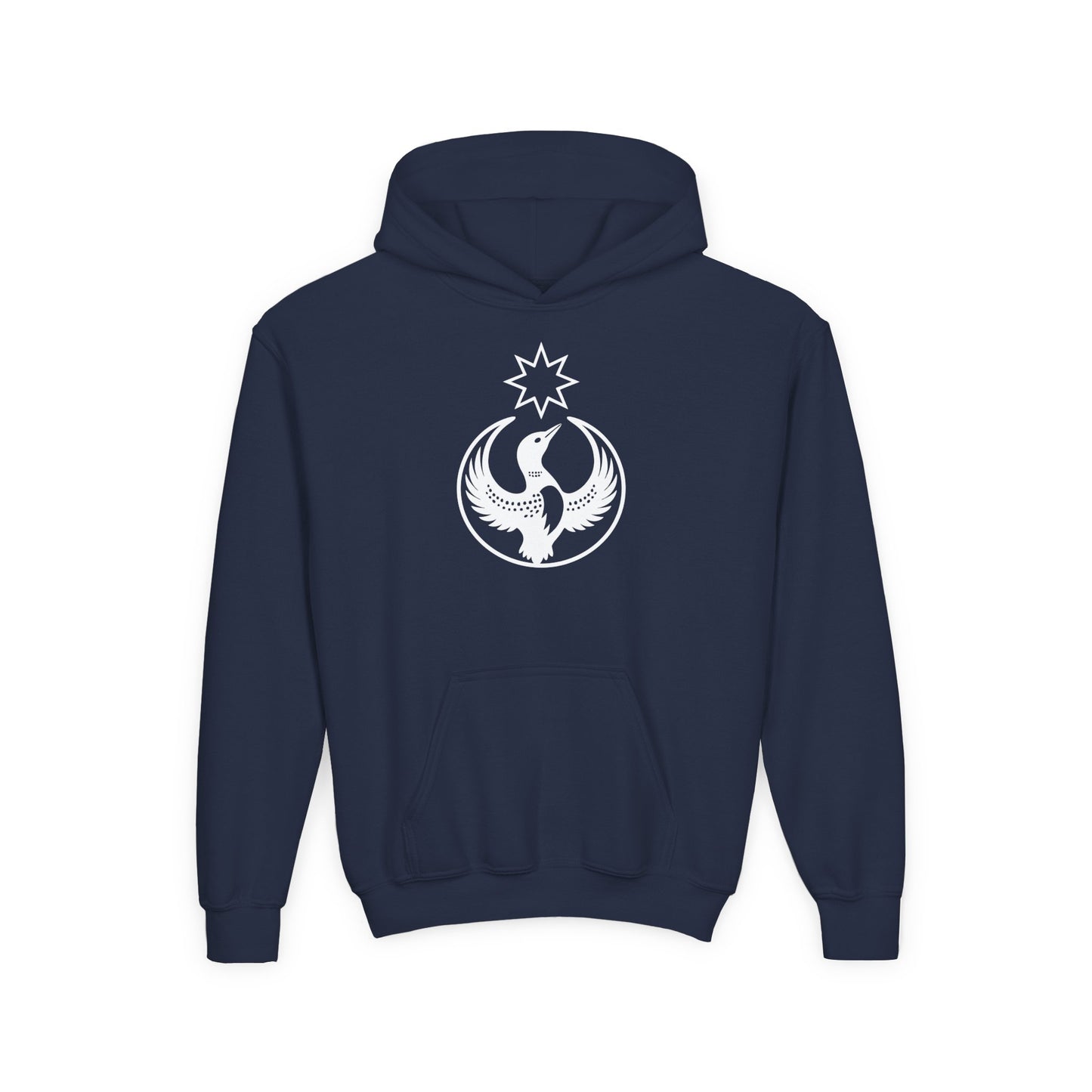 Minnesota Rebel Alliance Youth Hoodie | Winter Monochrome Edition