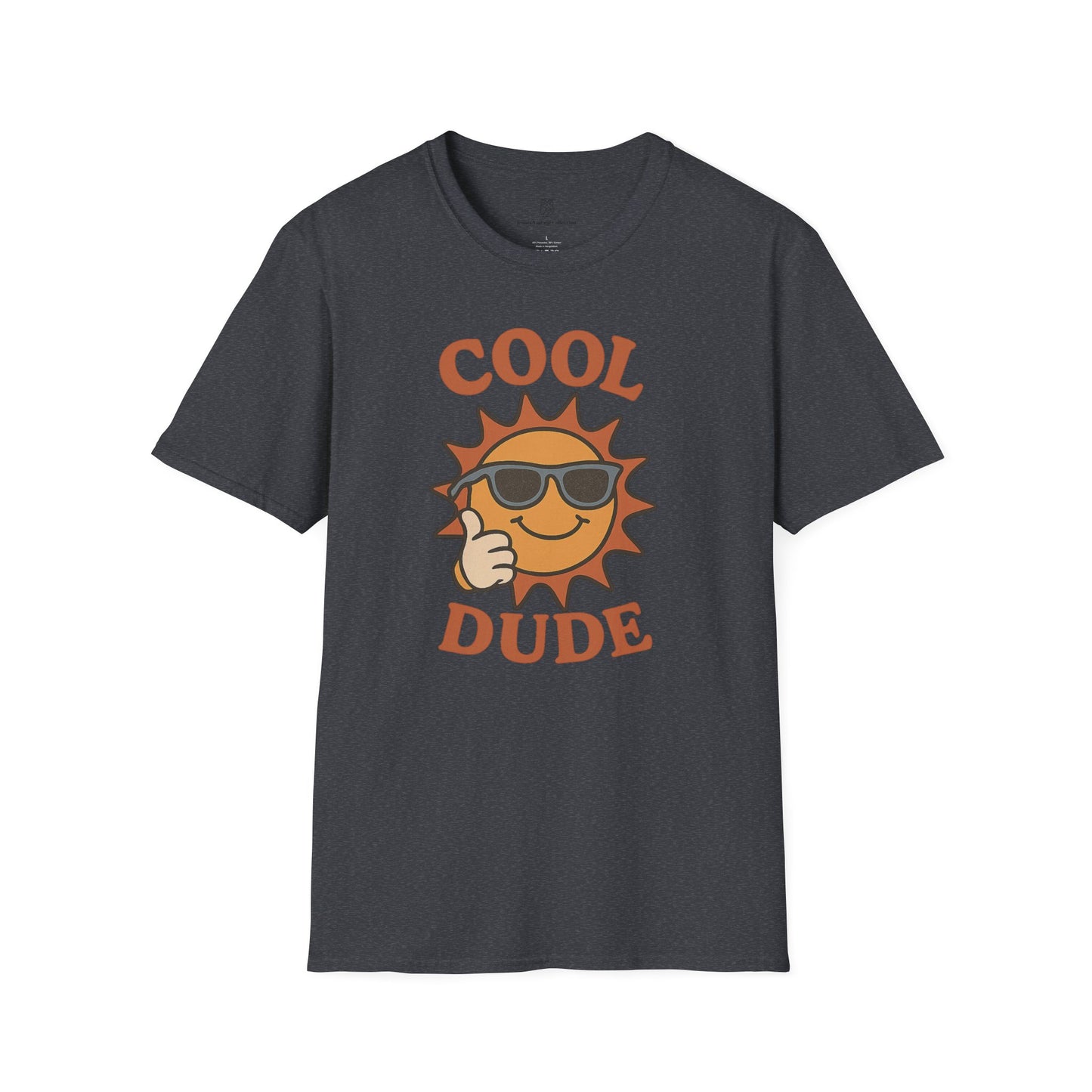 Cool Dude Sun Retro Sunglasses T-Shirt — Summer Beach Tee