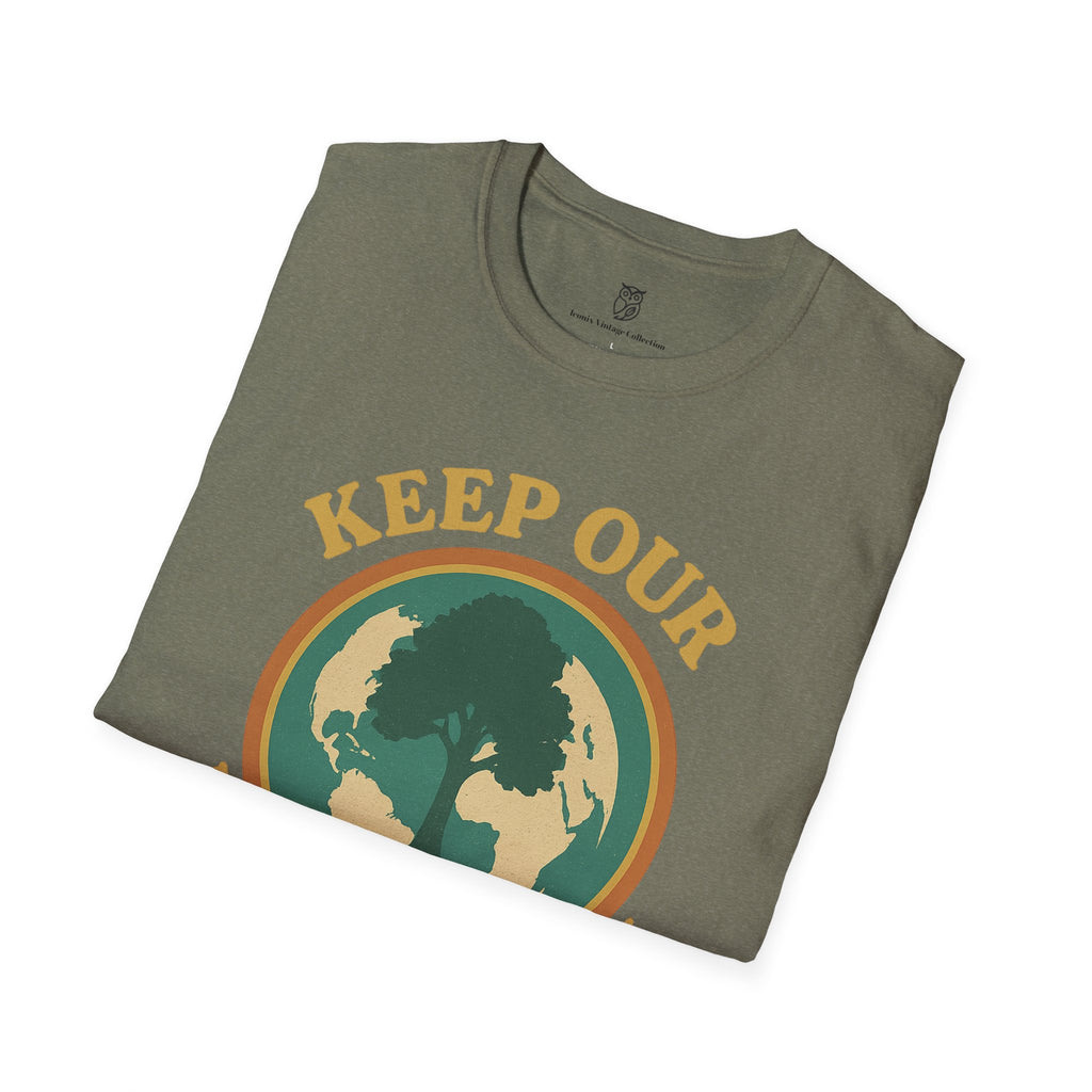 Keep Our Earth Green Eco-Friendly Conservation T-Shirt