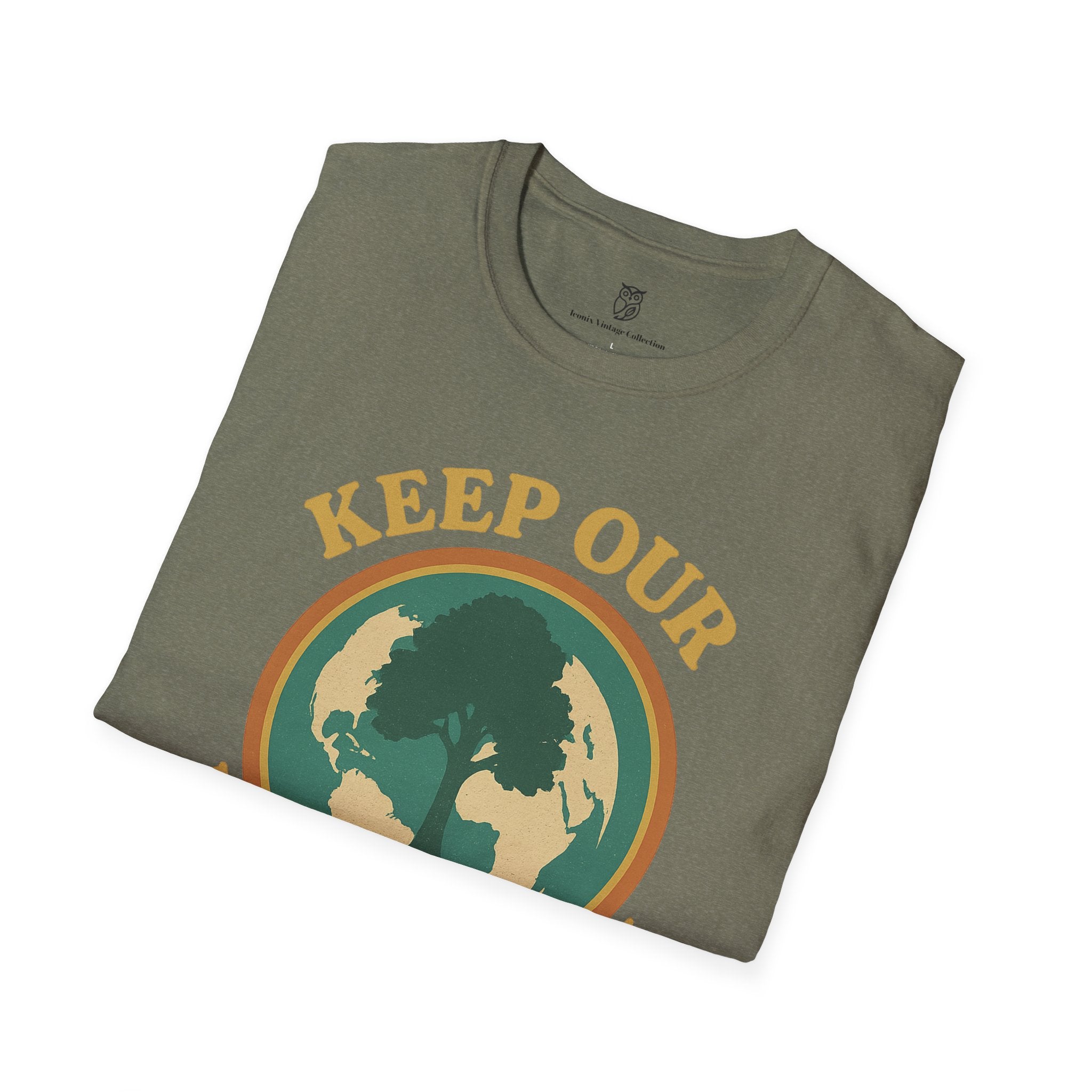 Keep Our Earth Green Eco-Friendly Conservation T-Shirt