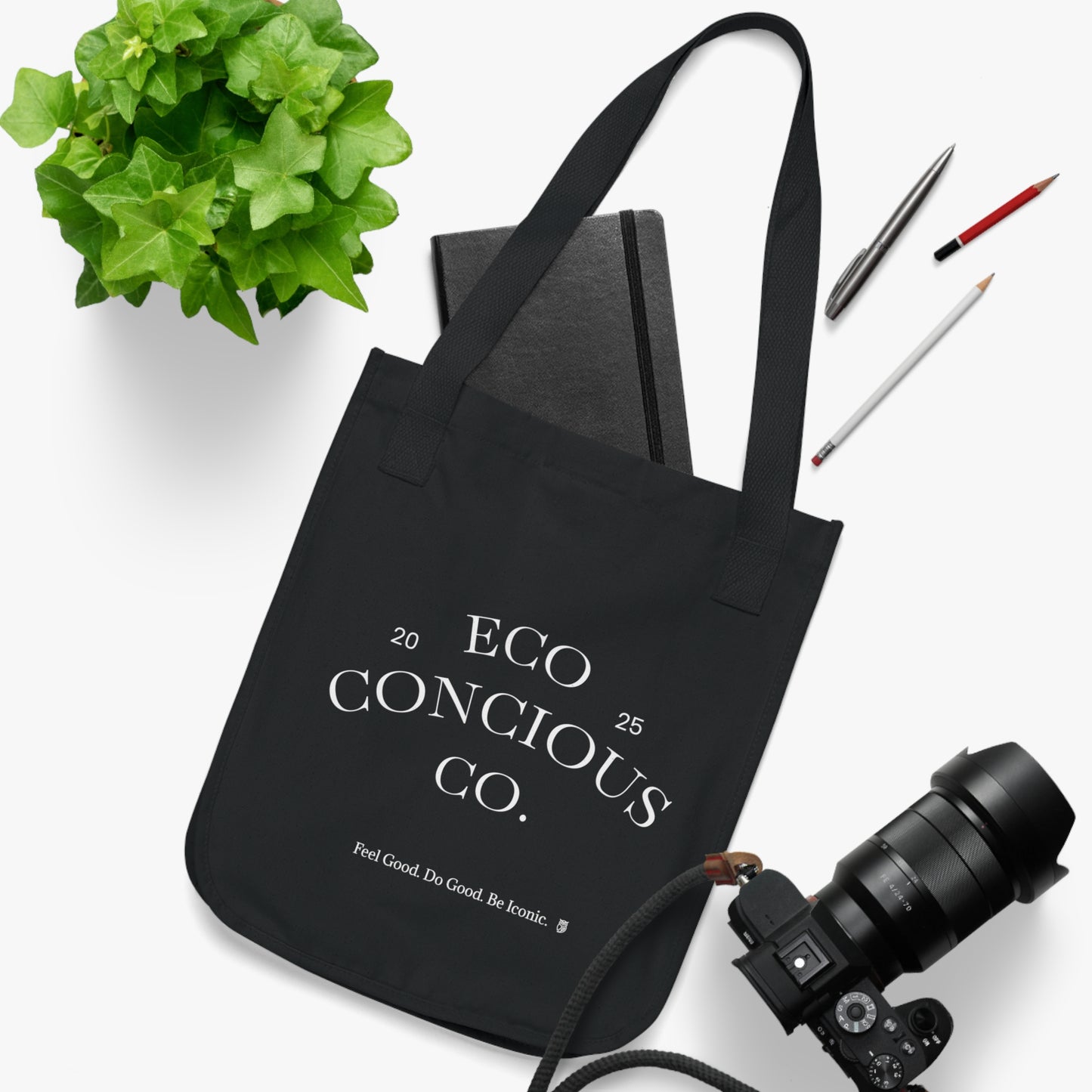 Eco Conscious Co. Organic Canvas Tote Bag | Eco Grocery Tote