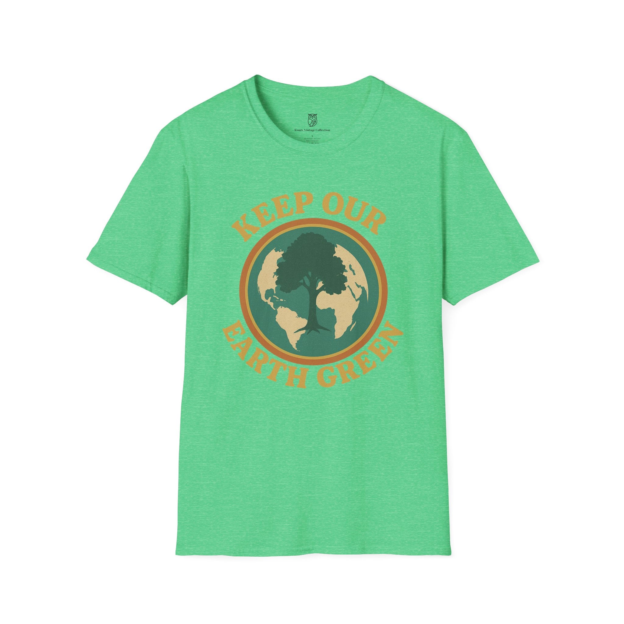 Keep Our Earth Green Eco-Friendly Conservation T-Shirt