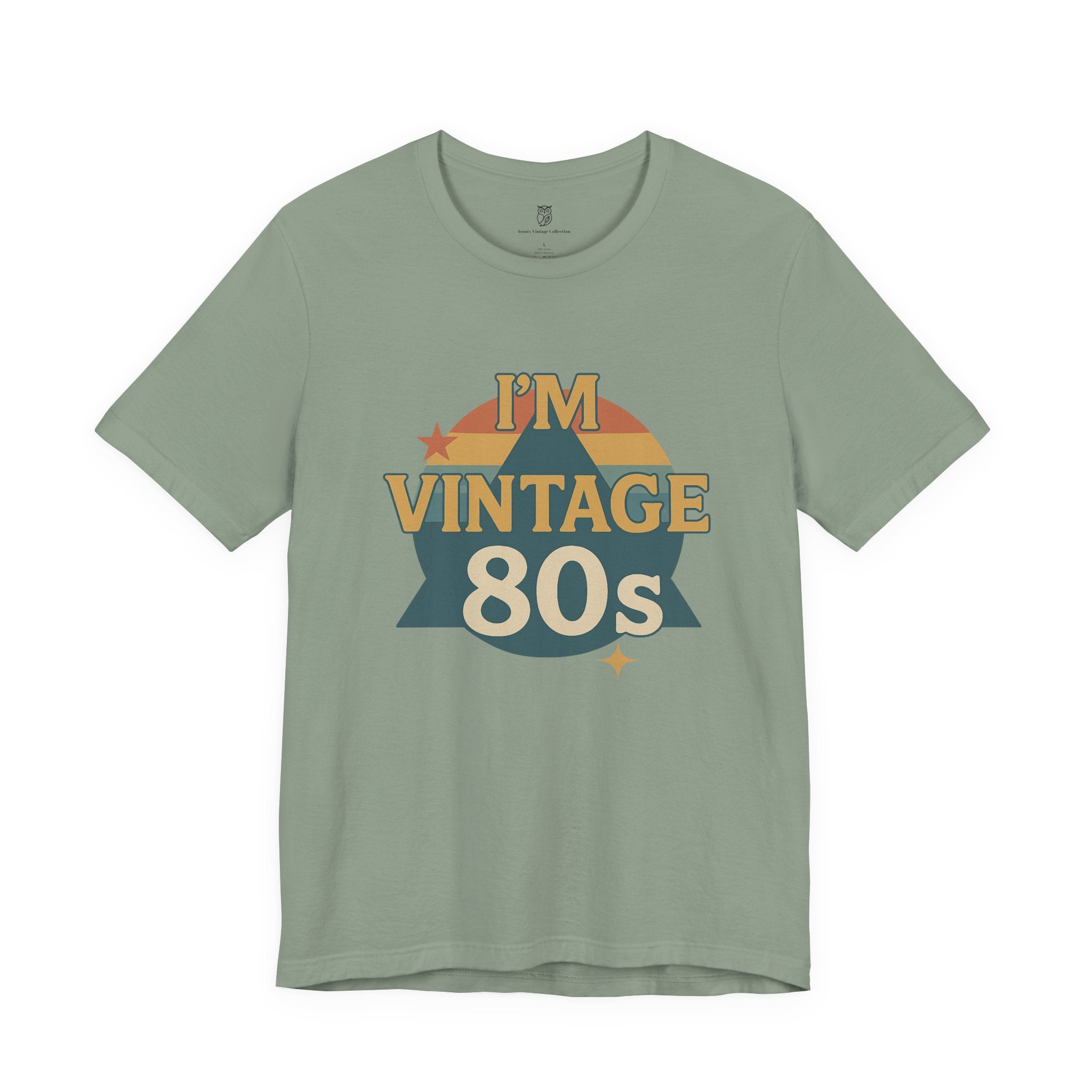 Vintage 80s Retro Graphic Tee — I'm Vintage 1980s Shirt