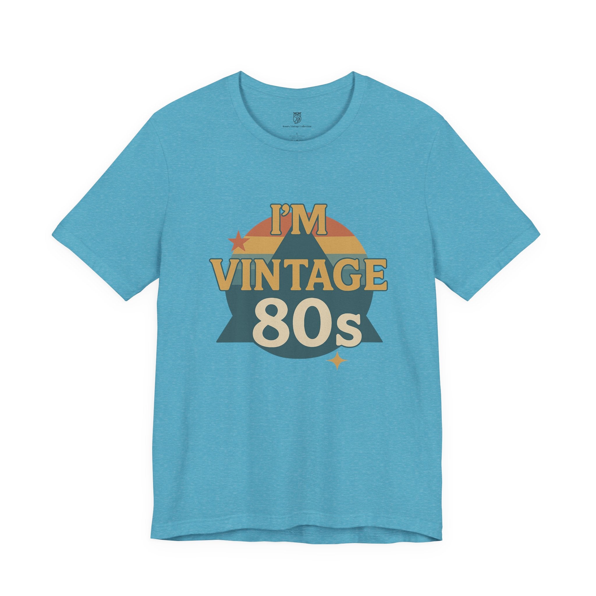 Vintage 80s Retro Graphic Tee — I'm Vintage 1980s Shirt