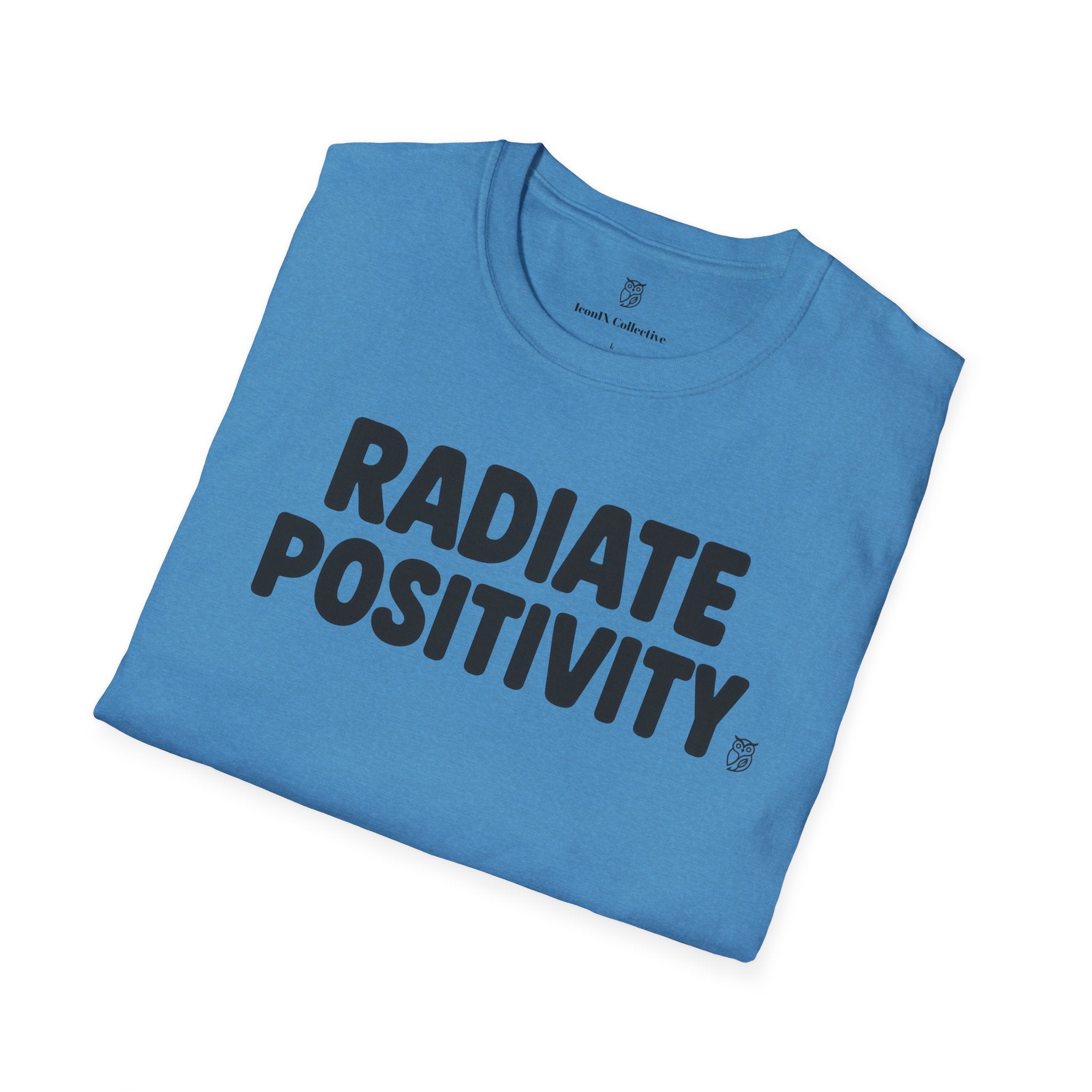 Radiate Positivity Inspirational T-Shirt — Motivational Tee