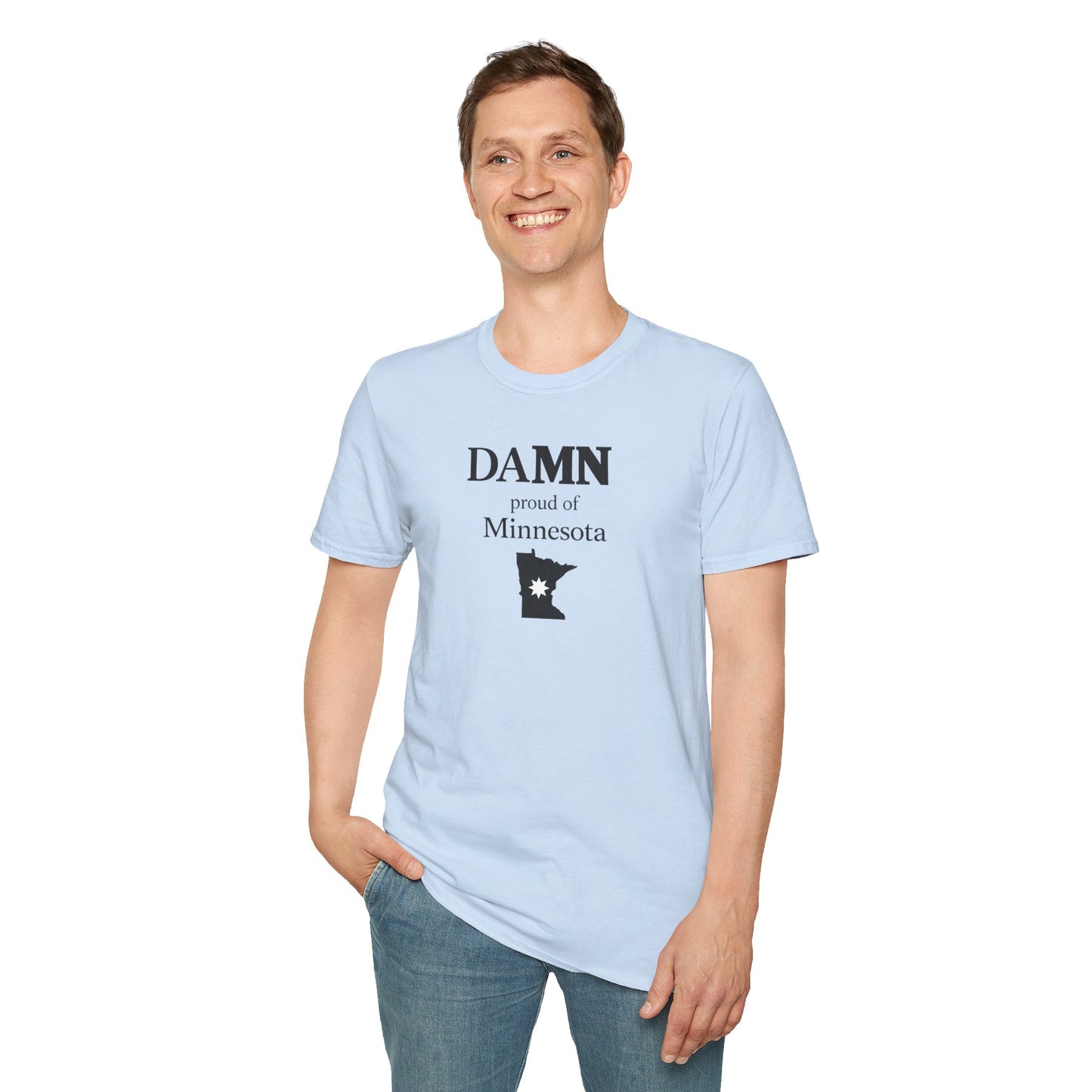 Damn Proud of Minneapolis T-Shirt — City Pride Tee