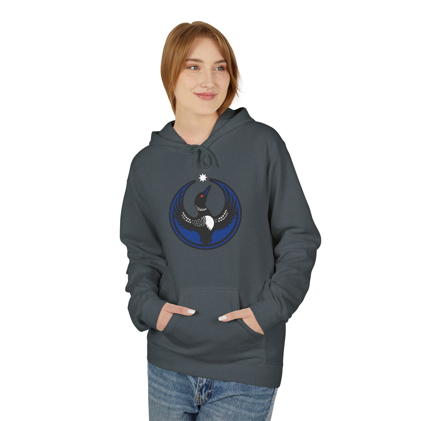 Minnesota Rebel Alliance Loon Midweight Hoodie — Minneapolis