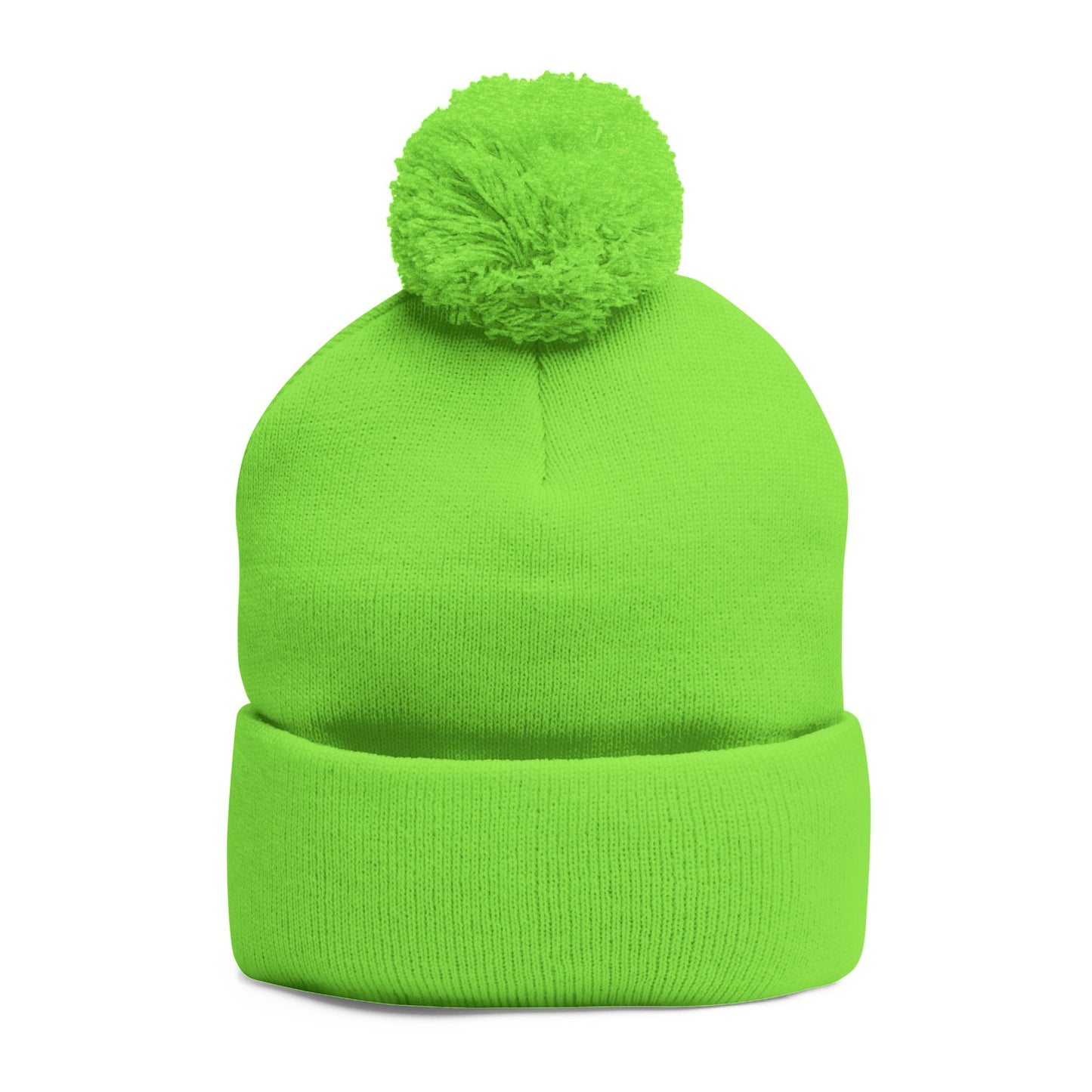 Radiate Positivity Embroidered Pom-Pom Beanie