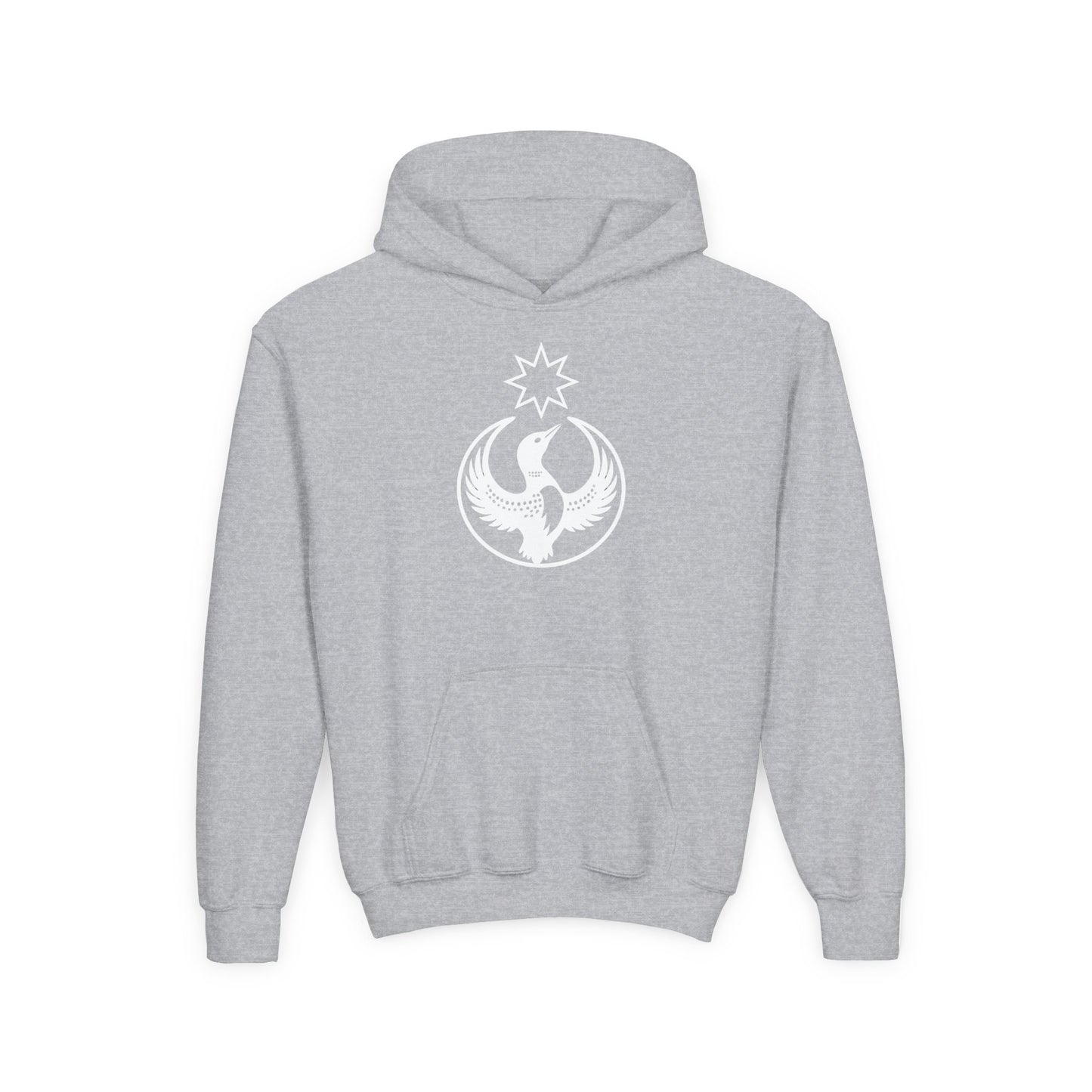 Minnesota Rebel Alliance Youth Hoodie | Winter Monochrome Edition