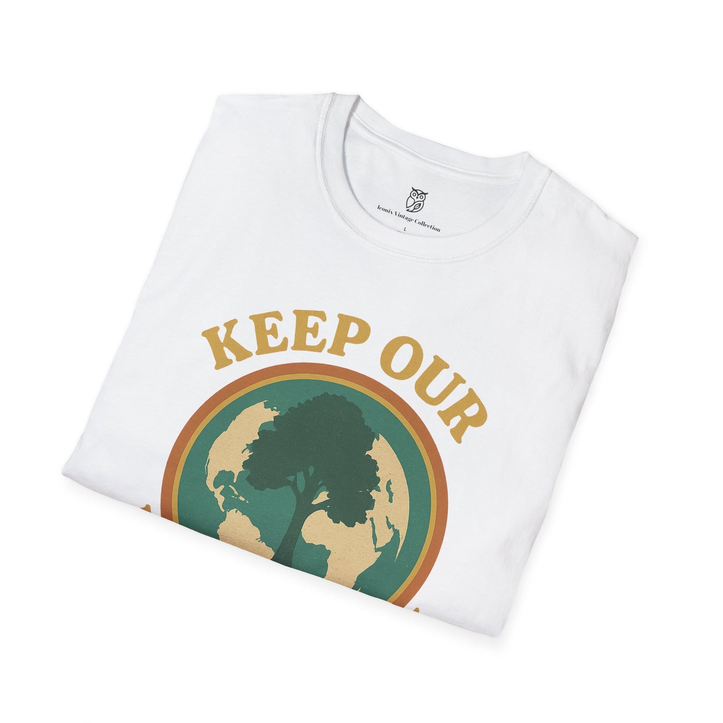 Keep Our Earth Green Eco-Friendly Conservation T-Shirt