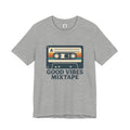 Good Vibes Mixtape Retro Cassette T-Shirt