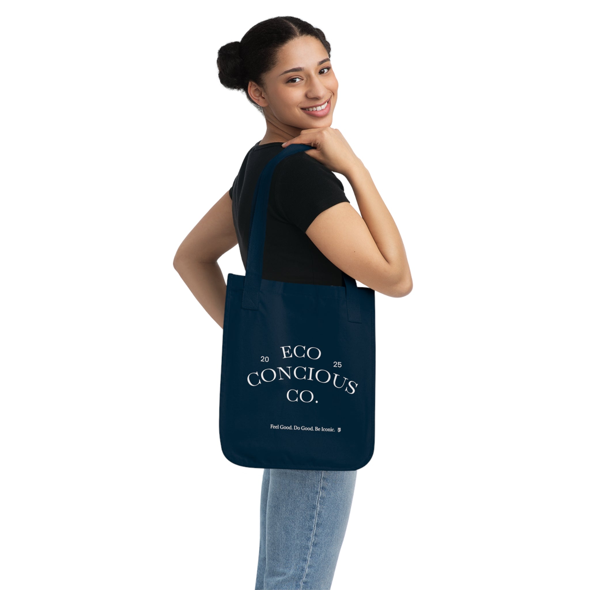 Eco Conscious Co. Organic Canvas Tote Bag | Eco Grocery Tote