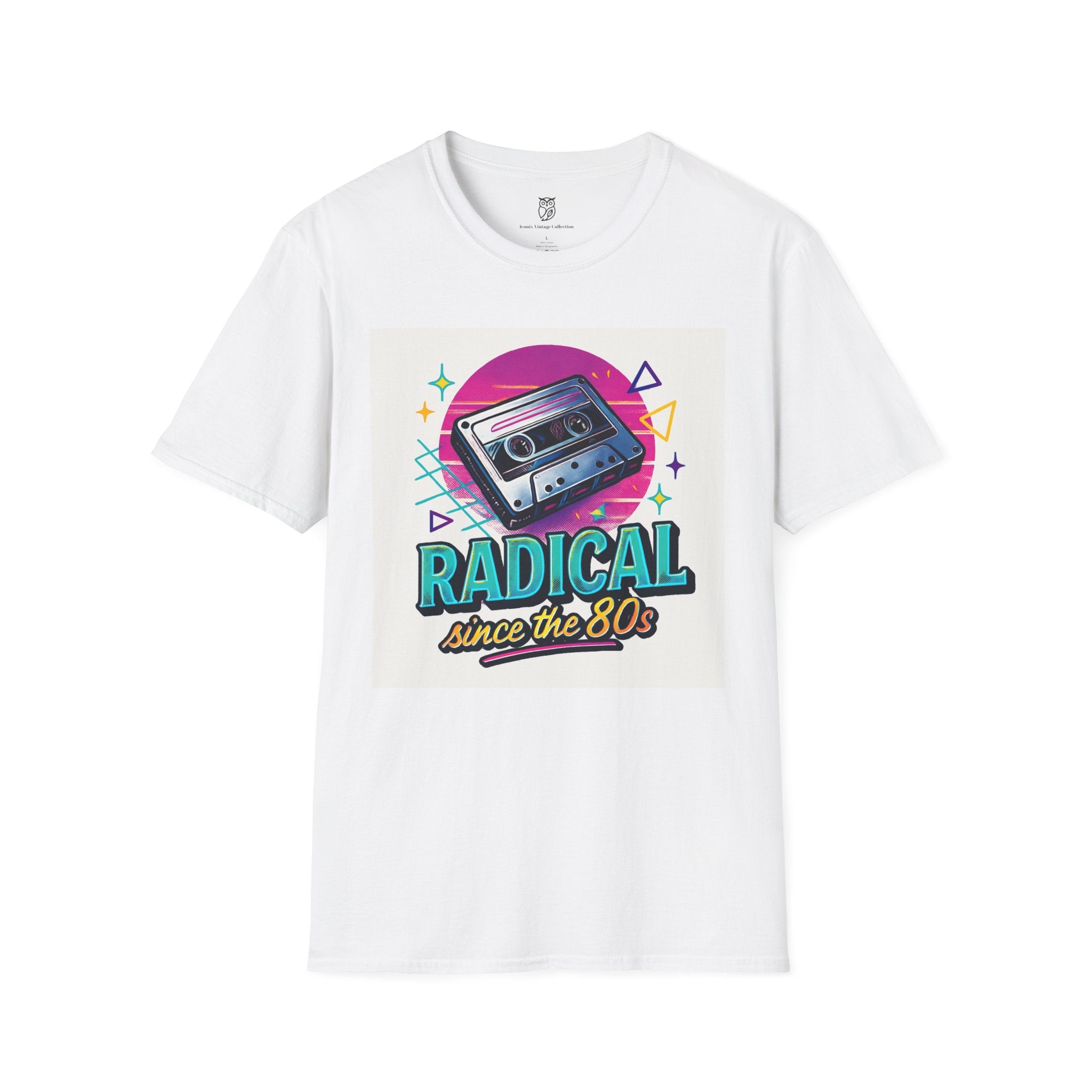 Radical Since the 80s T-Shirt — Retro Cassette 80s Vintage Tee