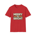 Merry & Bright Retro Holiday T-Shirt