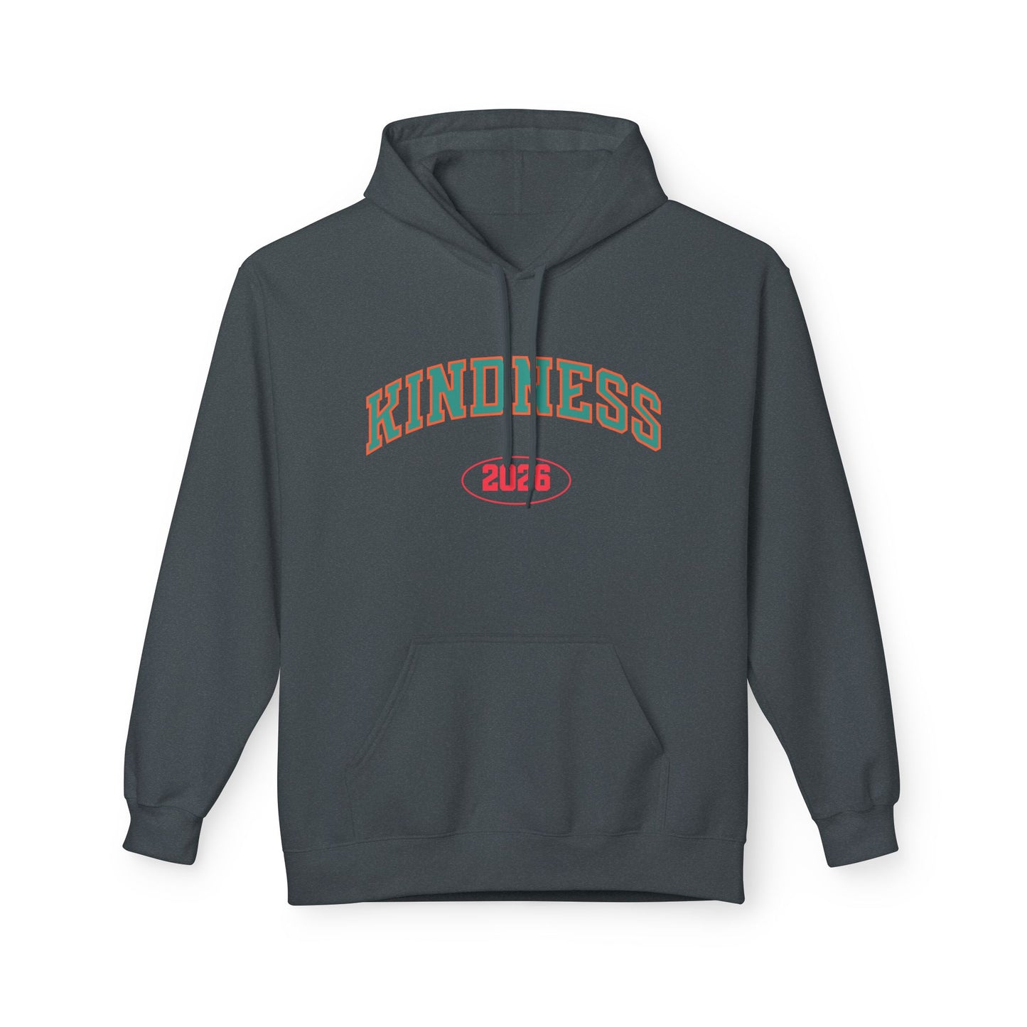Kindness 2026 Hoodie — Vintage Collegiate Inspirational Pullover