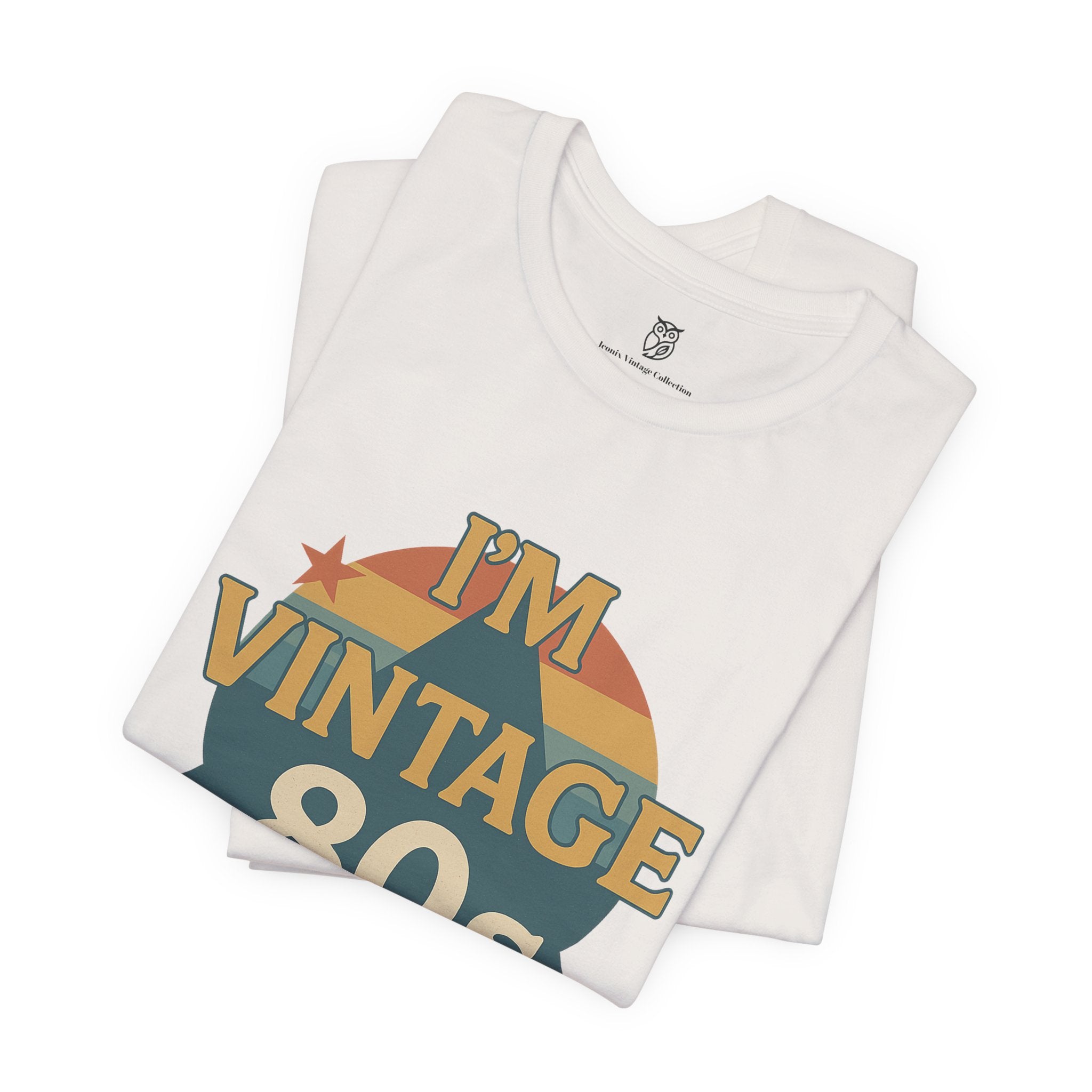 Vintage 80s Retro Graphic Tee — I'm Vintage 1980s Shirt
