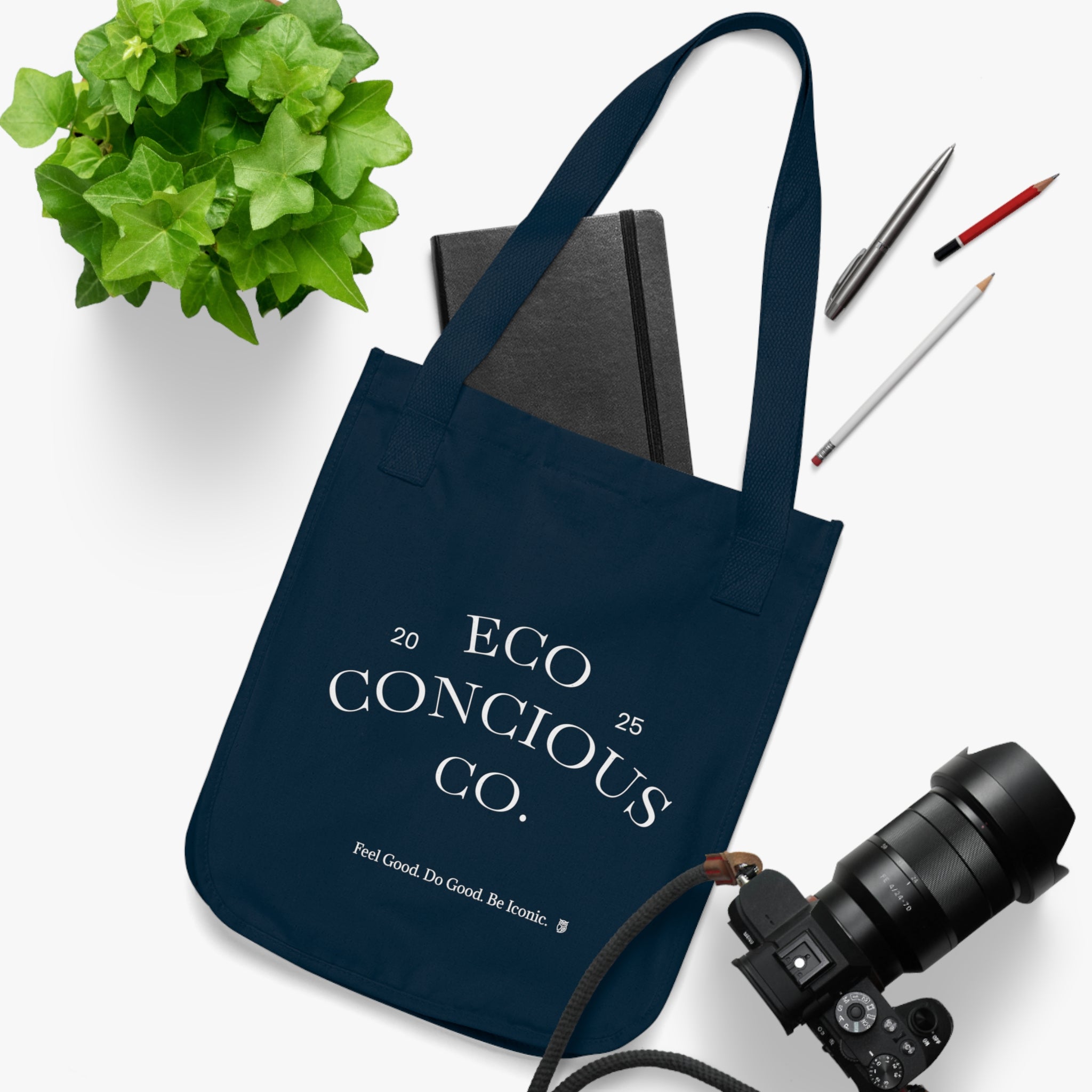 Eco Conscious Co. Organic Canvas Tote Bag | Eco Grocery Tote