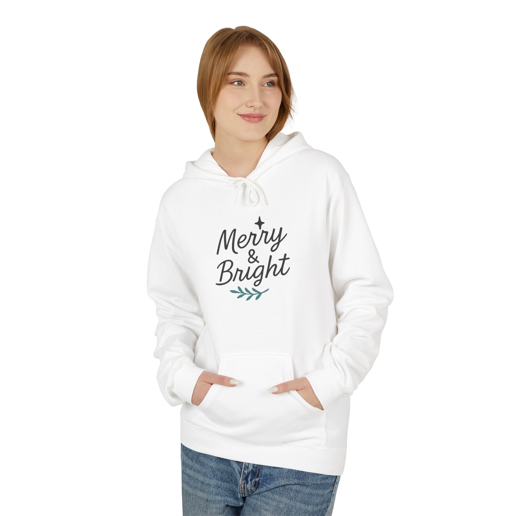 Merry and Bright Holiday Hoodie