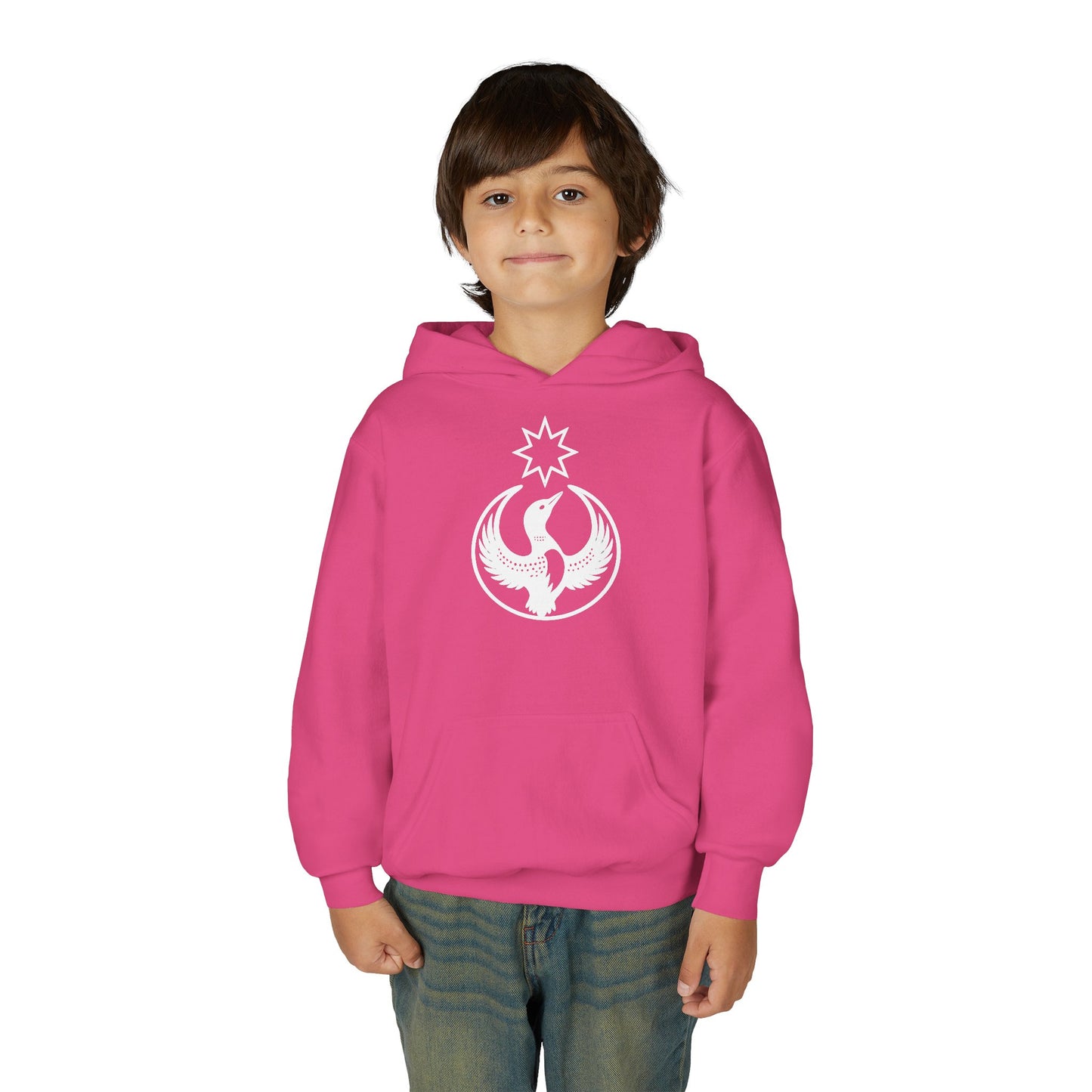 Minnesota Rebel Alliance Youth Hoodie | Winter Monochrome Edition