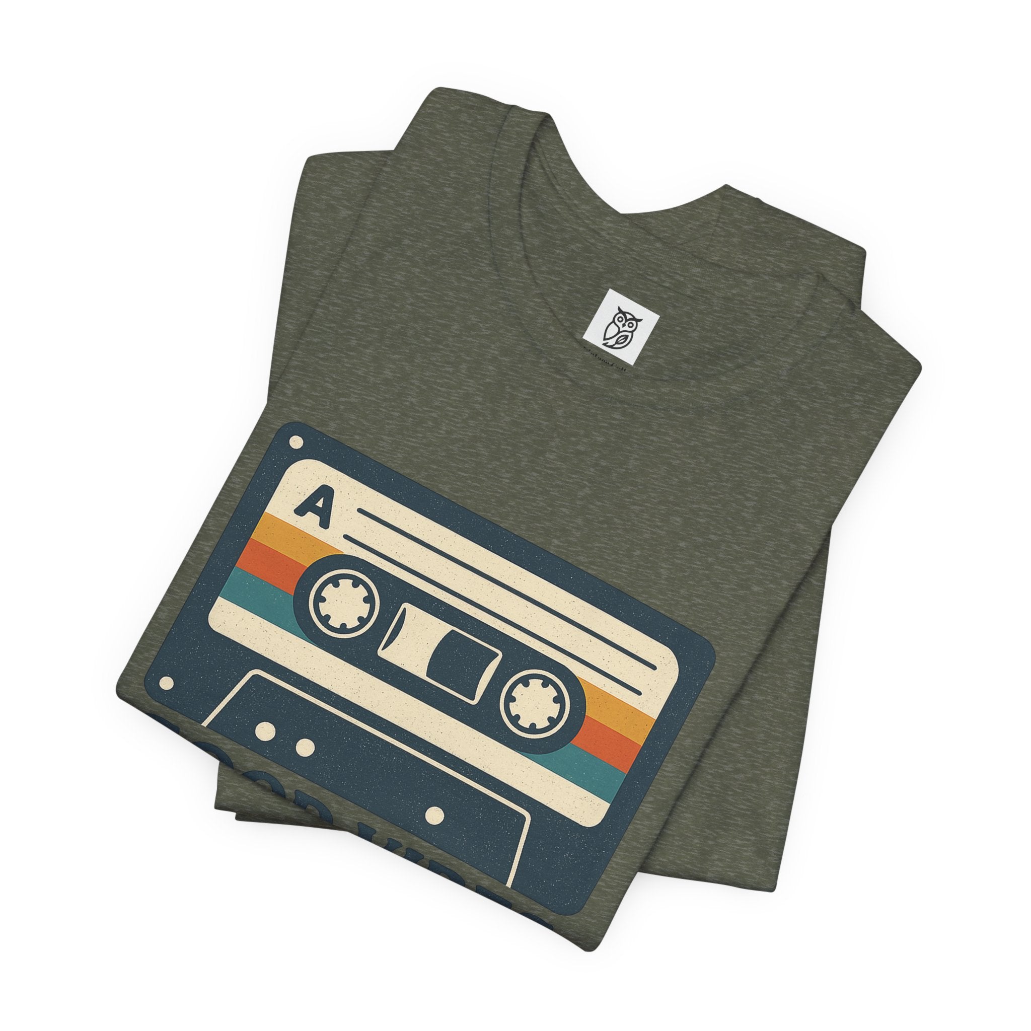 Good Vibes Mixtape Retro Cassette T-Shirt