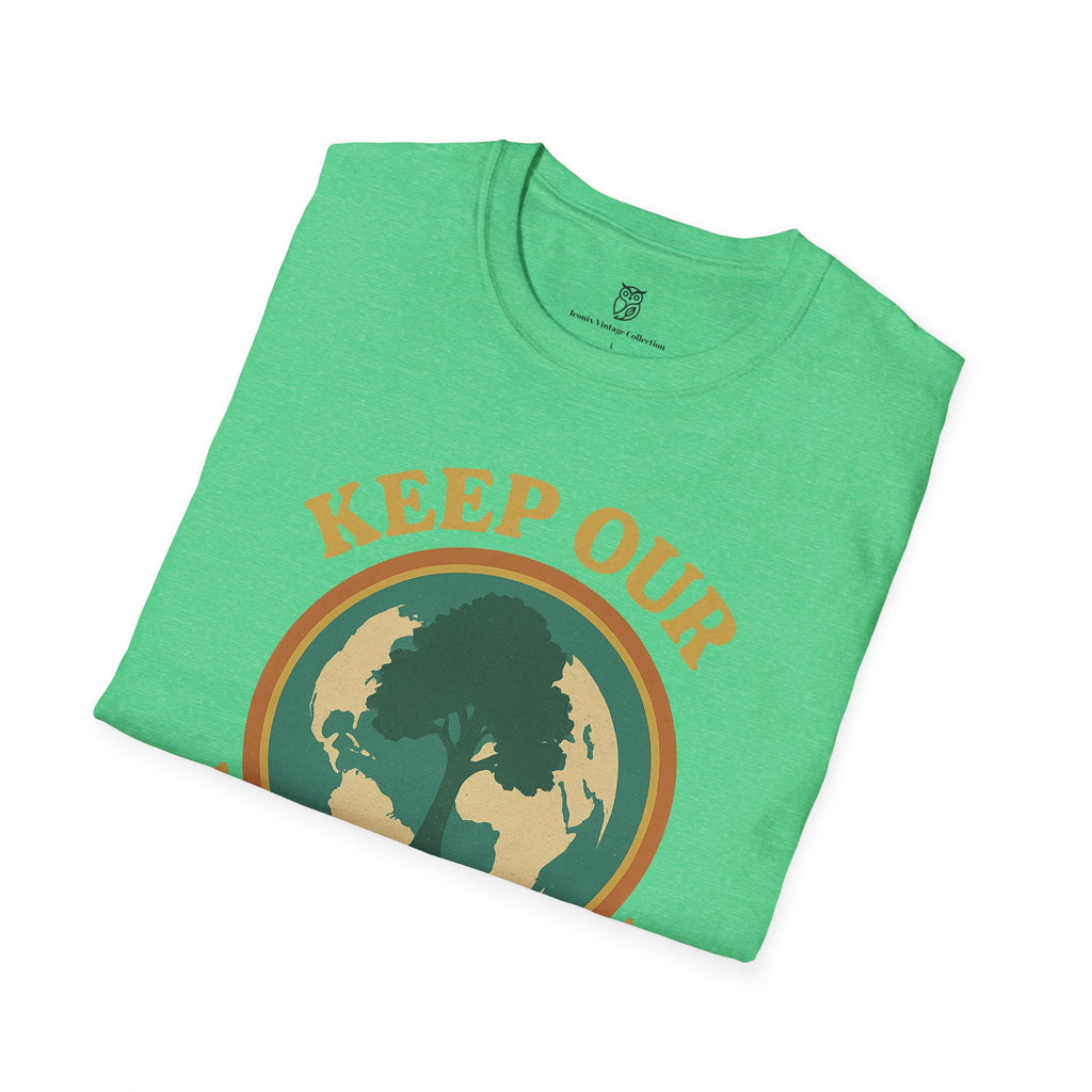 Keep Our Earth Green Eco-Friendly Conservation T-Shirt