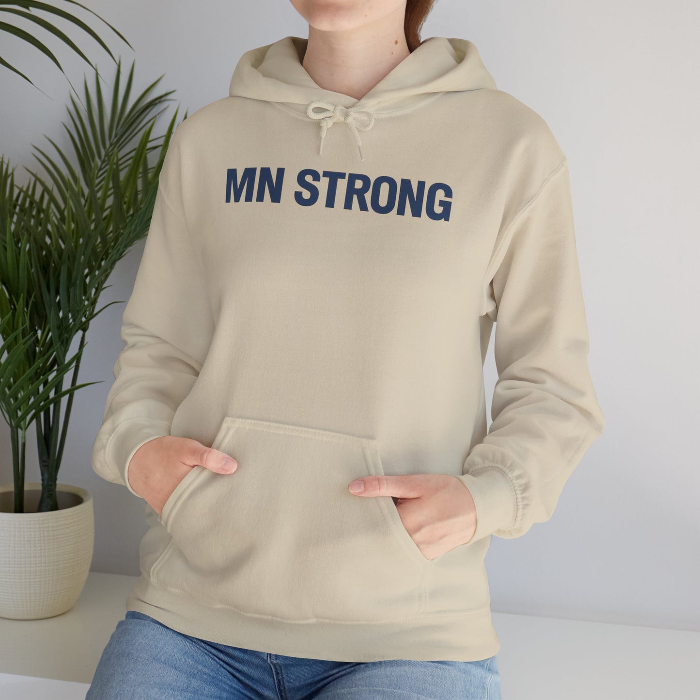 MN Strong Hoodie — Minnesota Support Sweatshirt