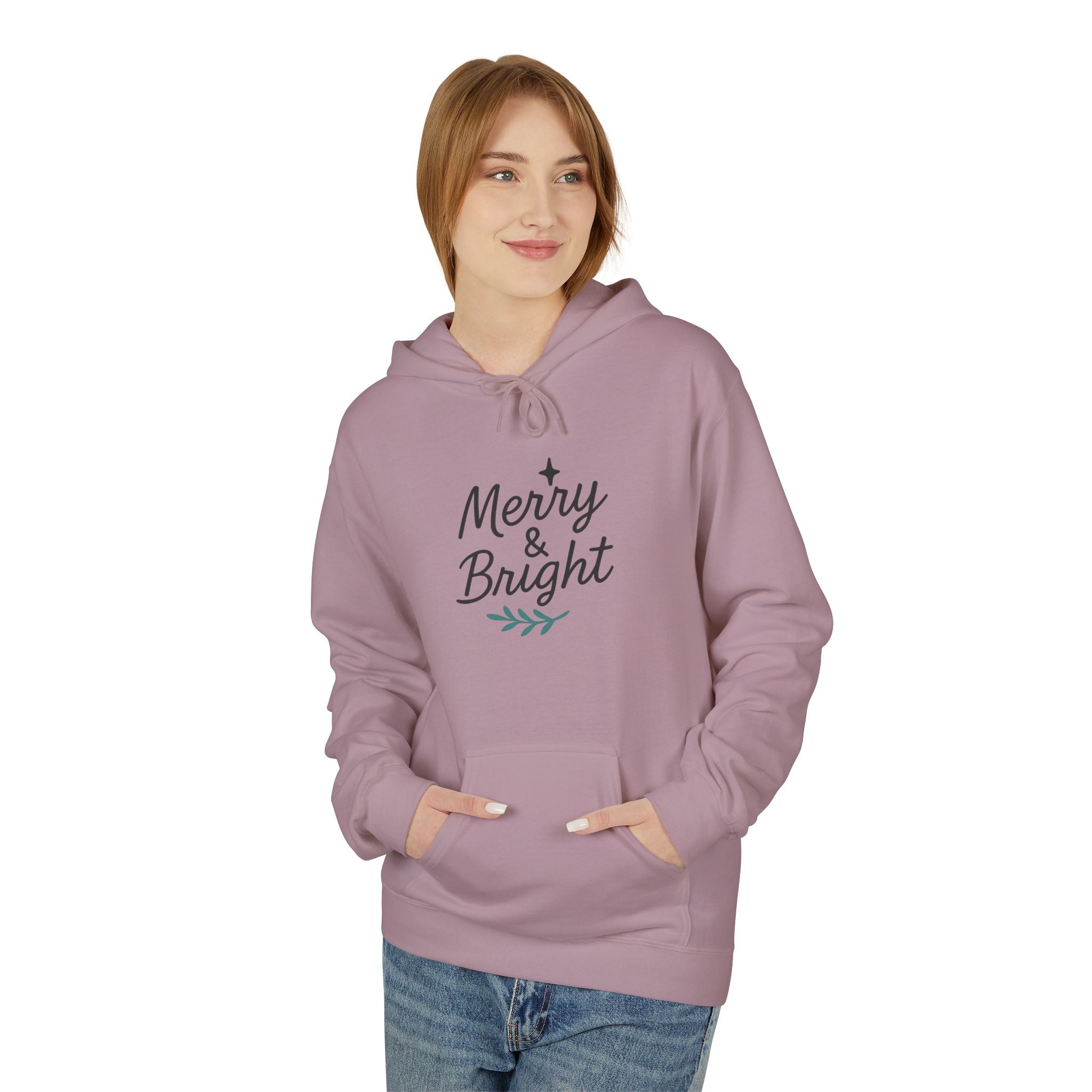 Merry and Bright Holiday Hoodie
