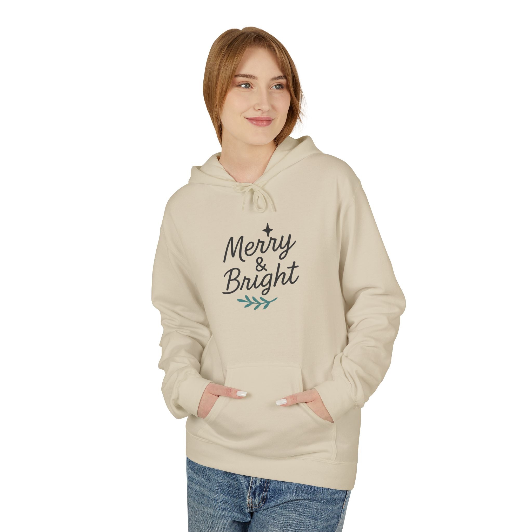 Merry and Bright Holiday Hoodie