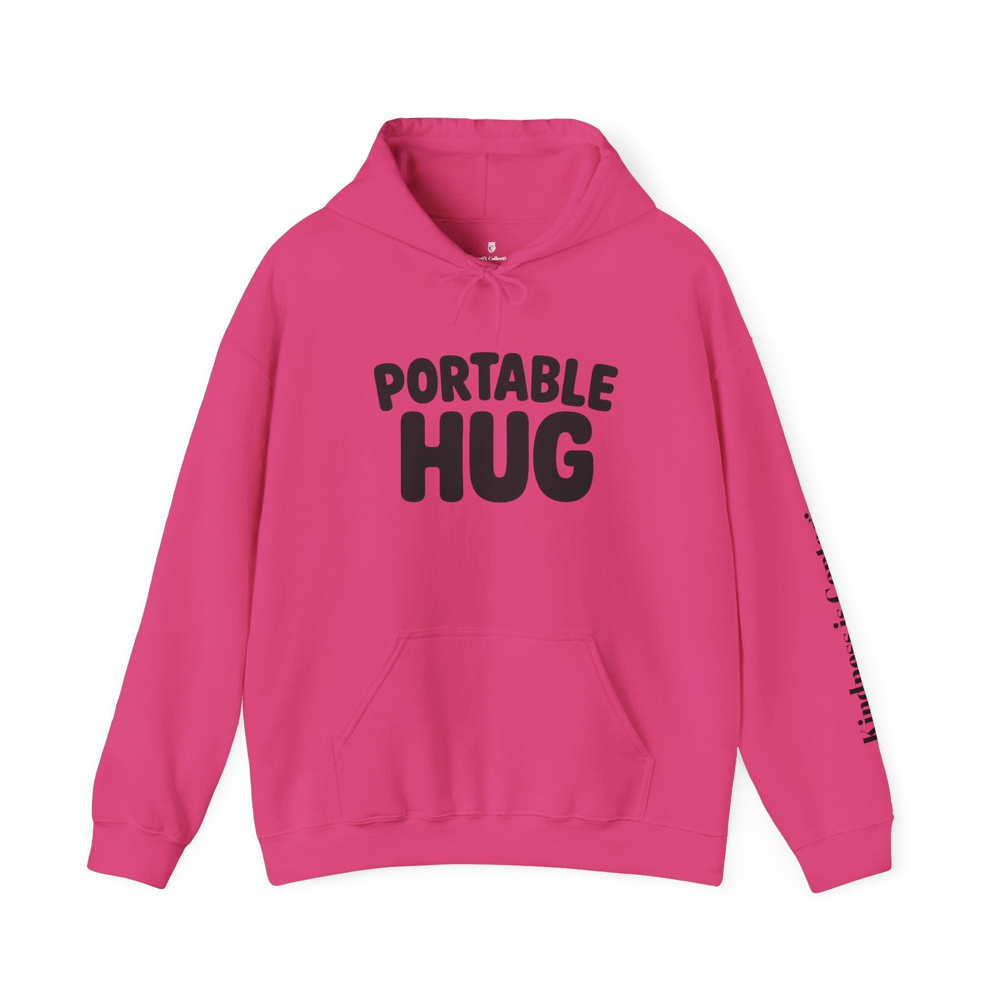 Portable Hug Hoodie — Cozy Graphic Sweatshirt