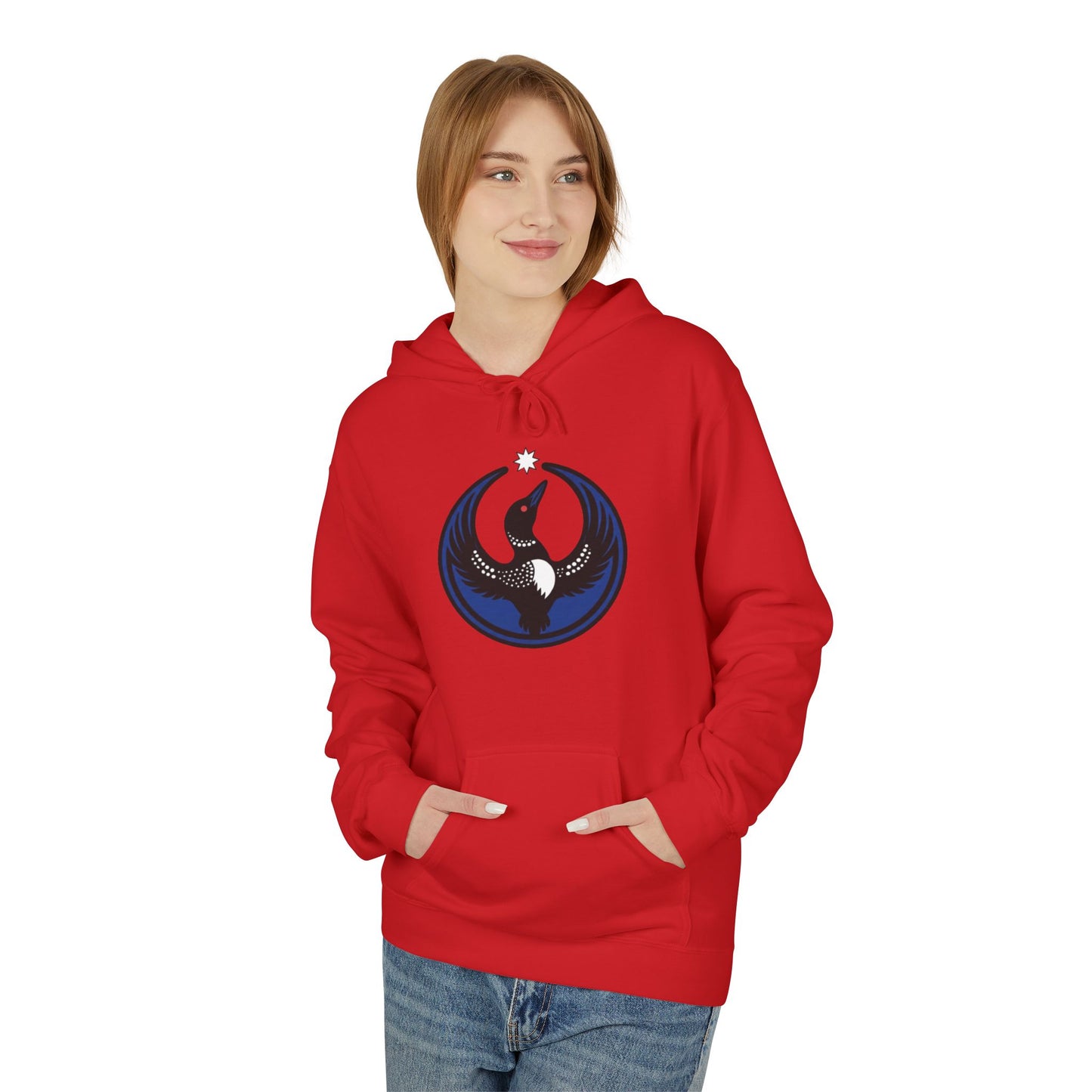 Minnesota Rebel Alliance Loon Midweight Hoodie — Minneapolis