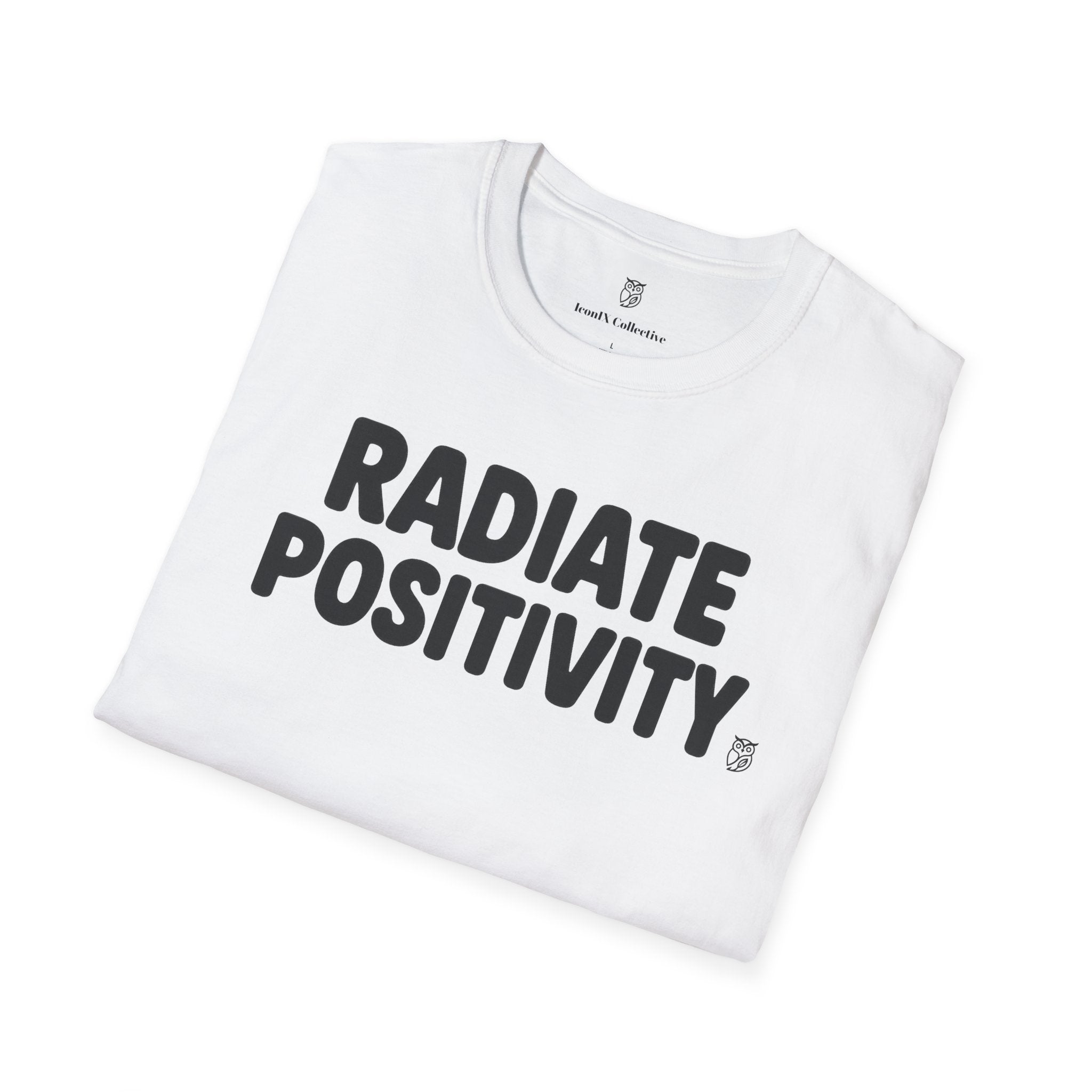 Radiate Positivity Inspirational T-Shirt — Motivational Tee