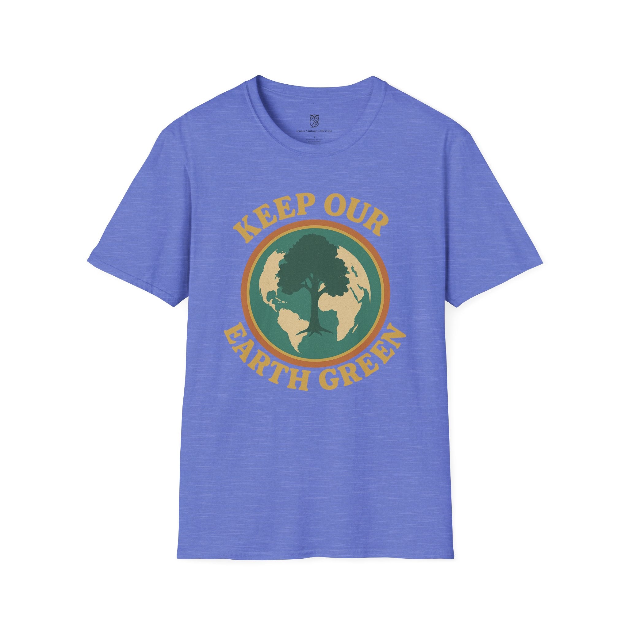 Keep Our Earth Green Eco-Friendly Conservation T-Shirt