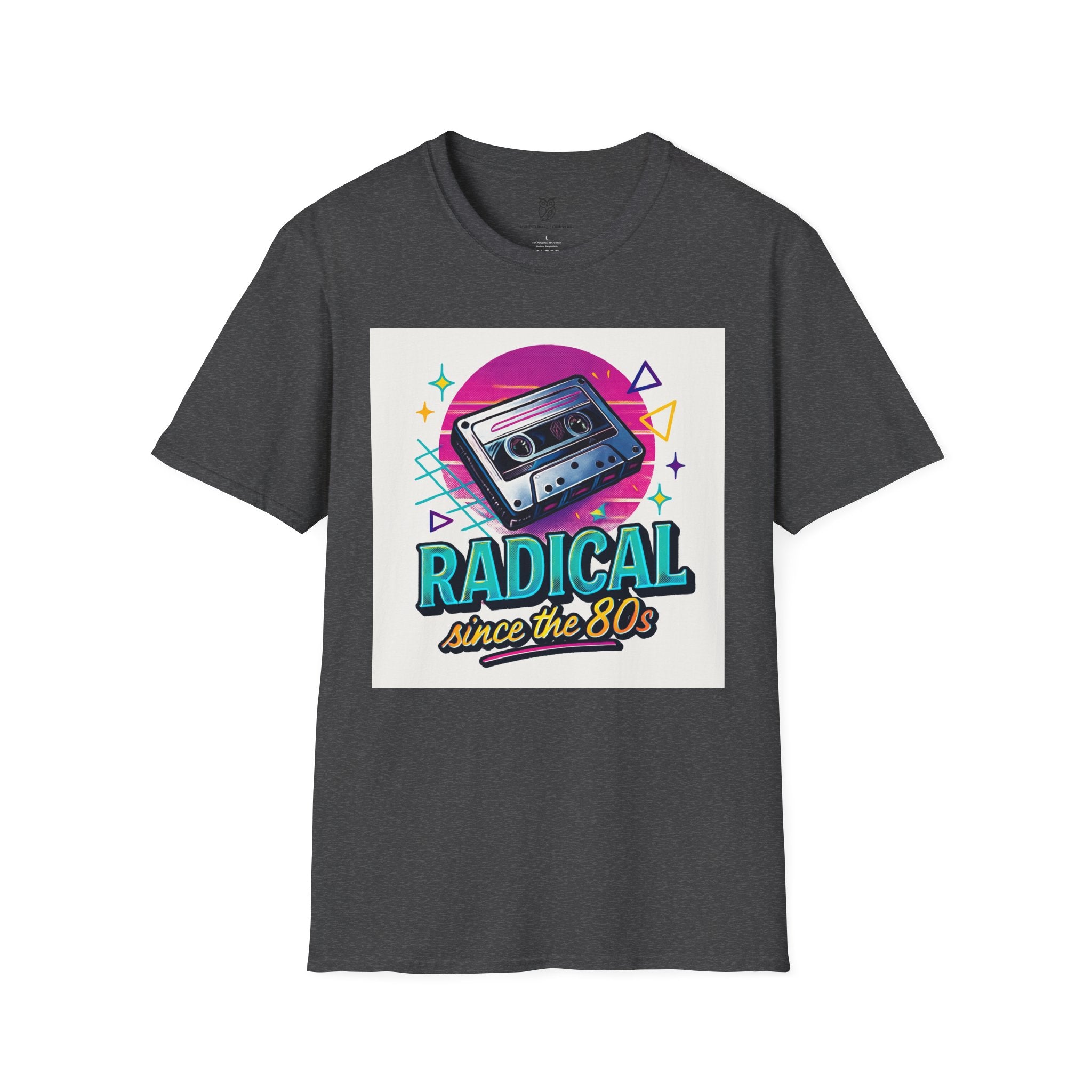 Radical Since the 80s T-Shirt — Retro Cassette 80s Vintage Tee