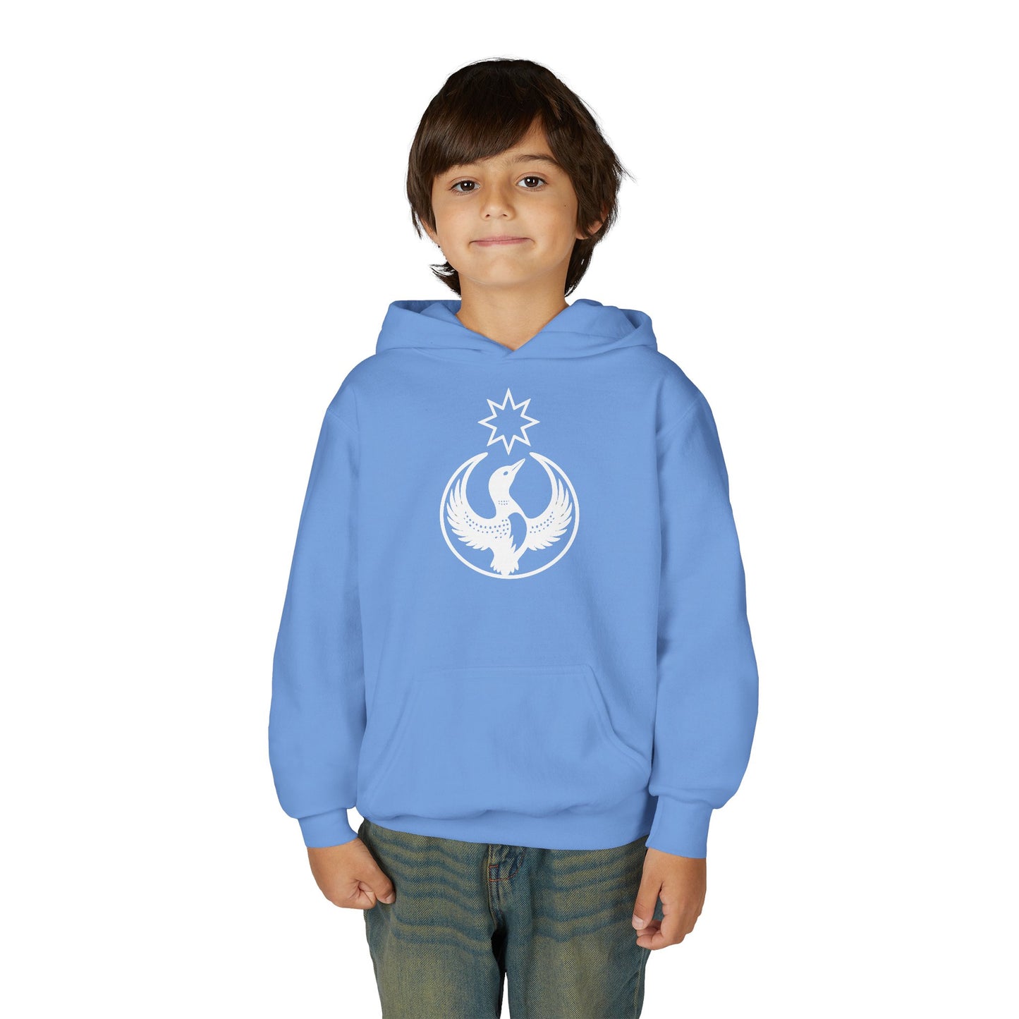 Minnesota Rebel Alliance Youth Hoodie | Winter Monochrome Edition