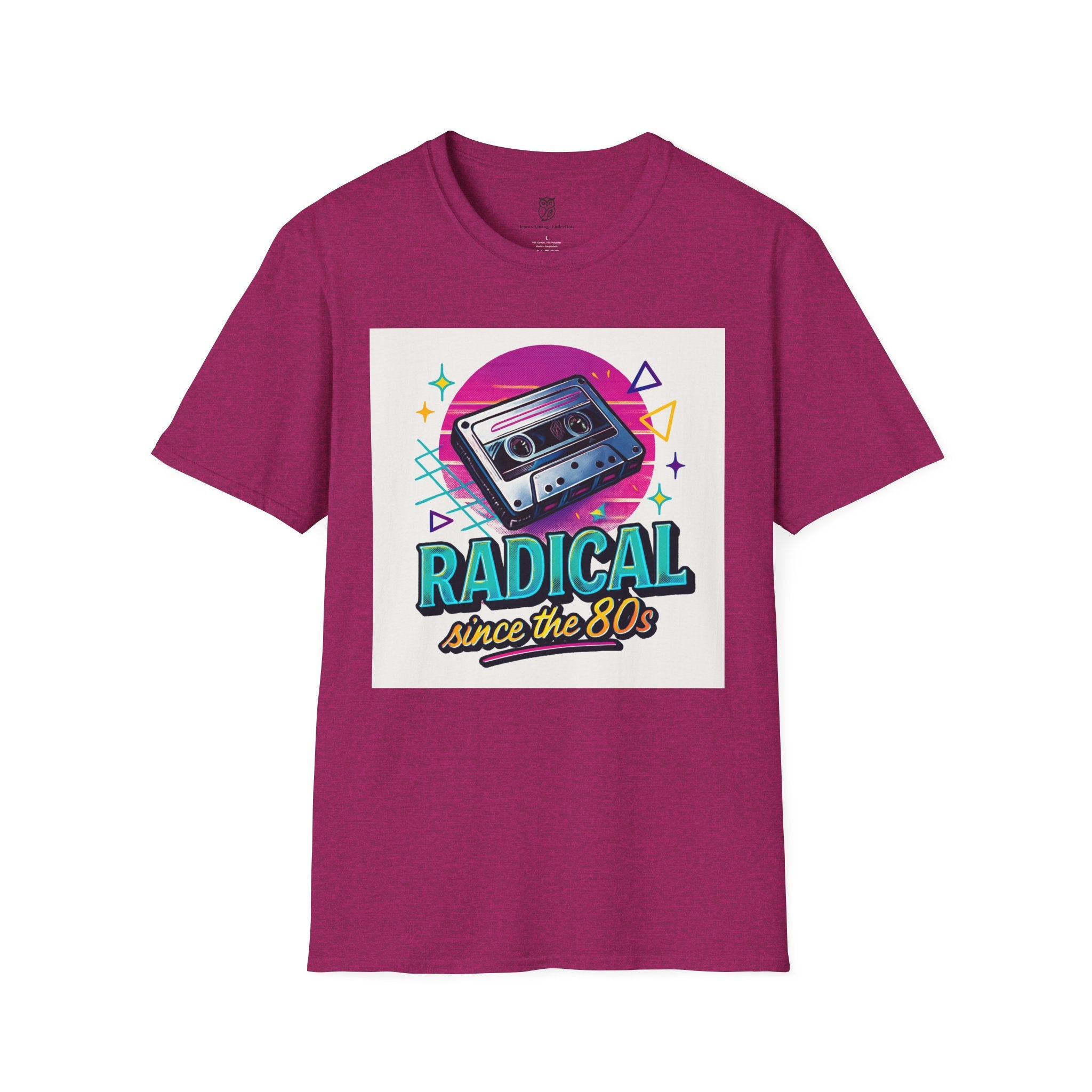 Radical Since the 80s T-Shirt — Retro Cassette 80s Vintage Tee