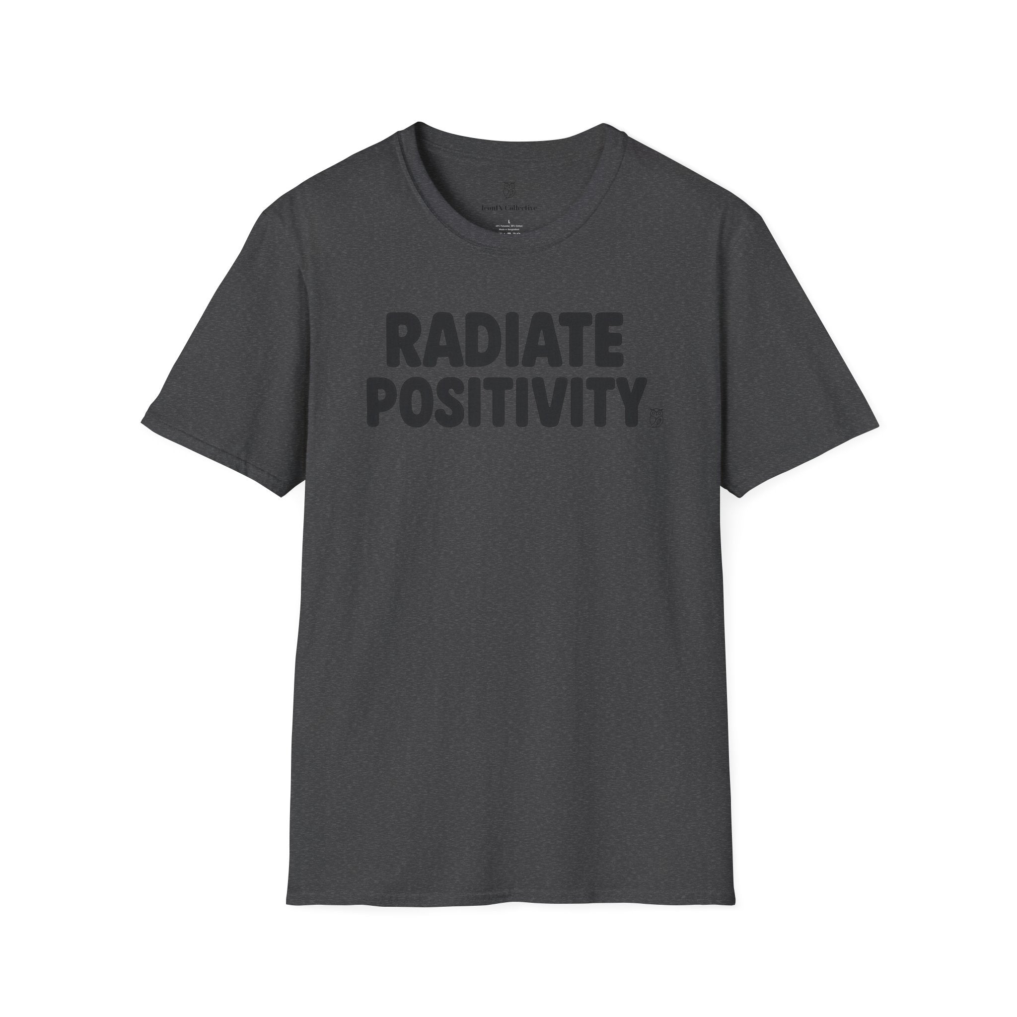 Radiate Positivity Inspirational T-Shirt — Motivational Tee
