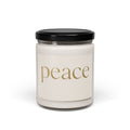 Peace Scented Soy Candle — 9oz Relaxing Aromatherapy Jar