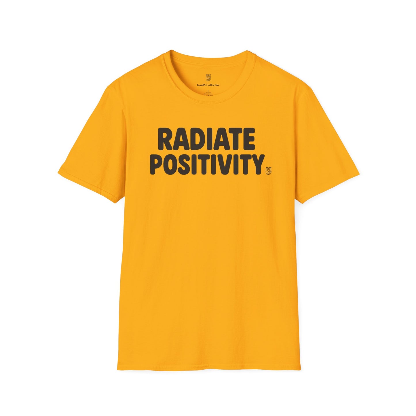 Radiate Positivity Inspirational T-Shirt — Motivational Tee