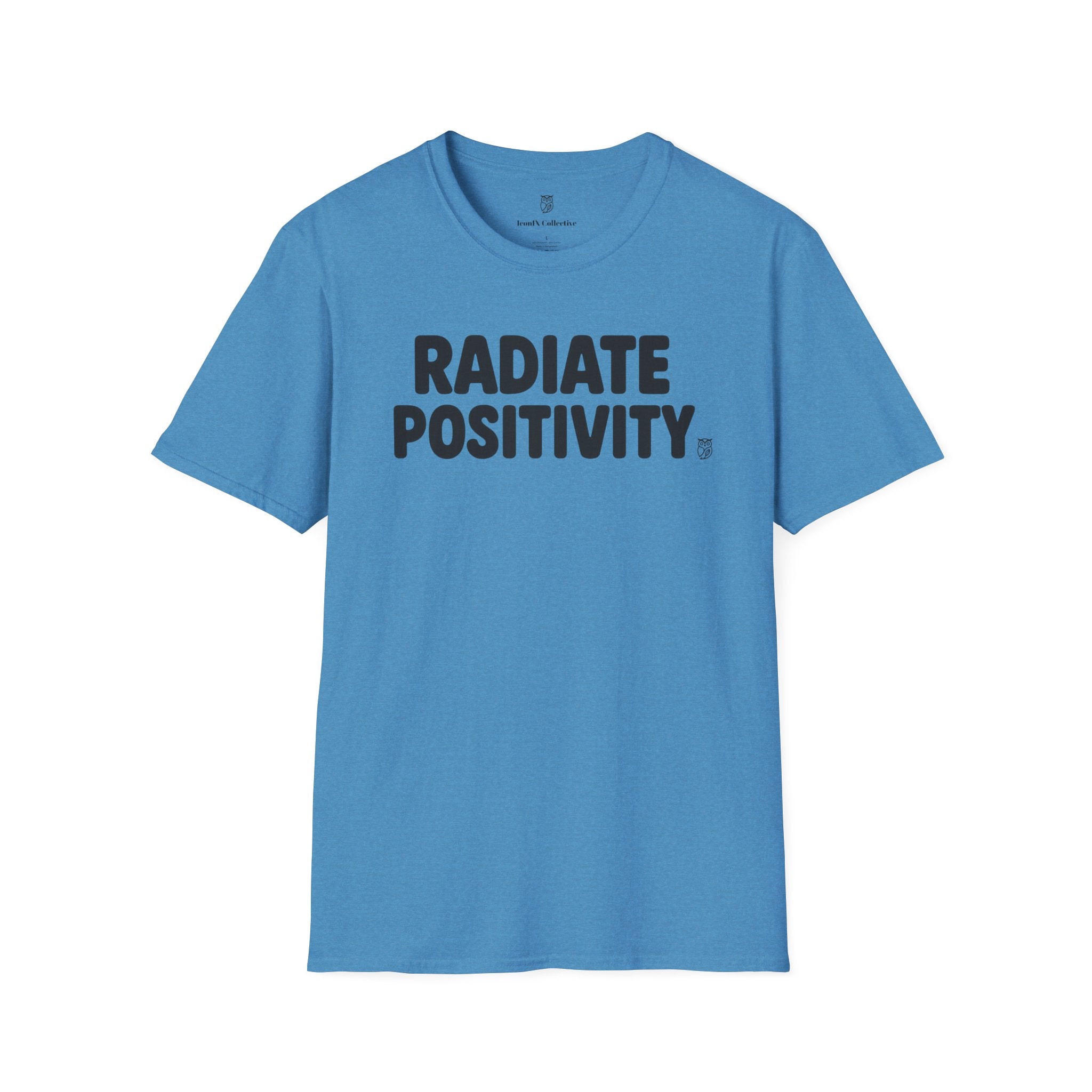 Radiate Positivity Inspirational T-Shirt — Motivational Tee