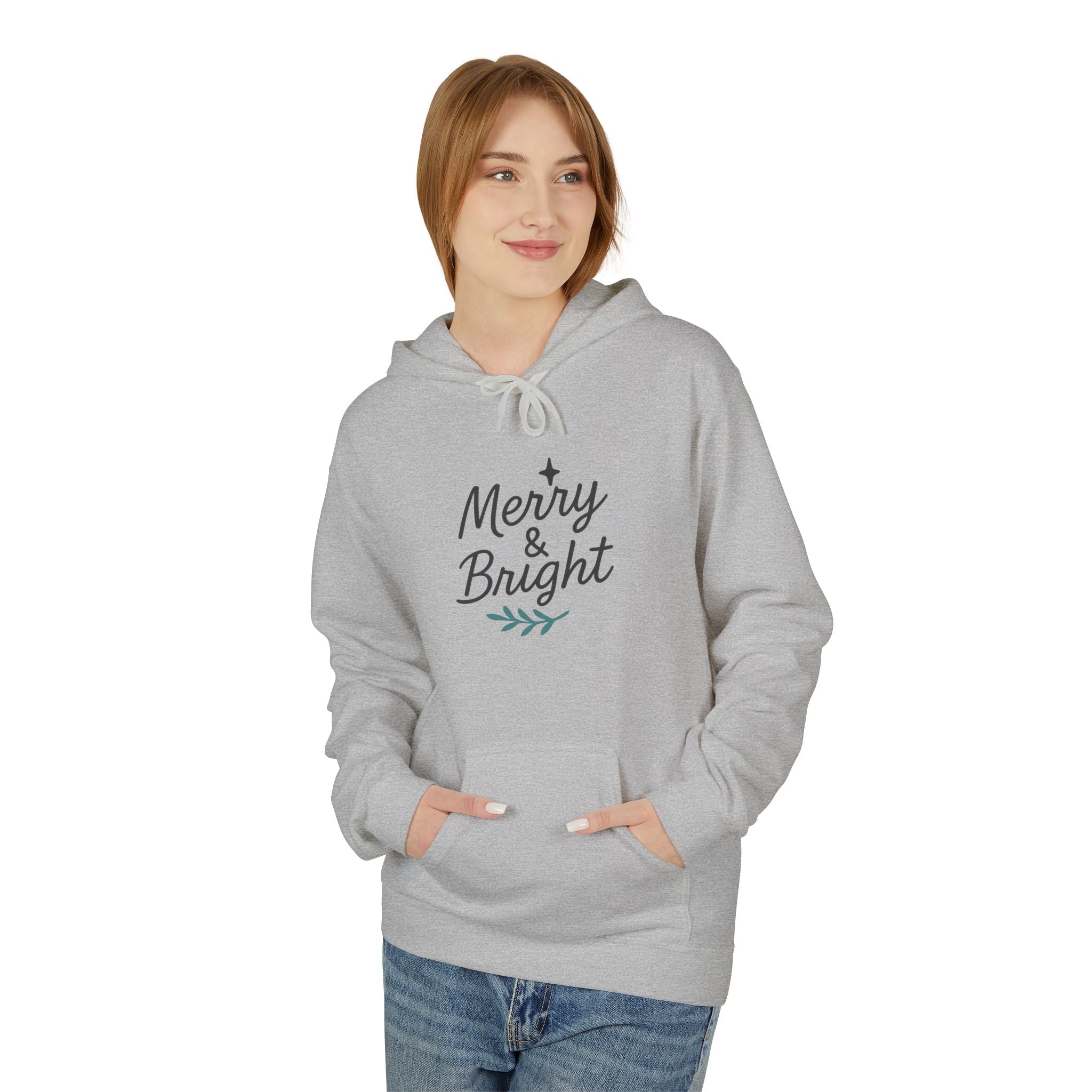 Merry and Bright Holiday Hoodie