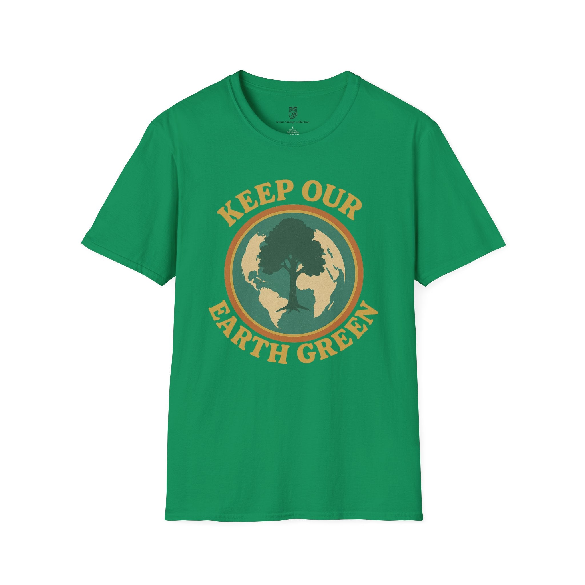 Keep Our Earth Green Eco-Friendly Conservation T-Shirt